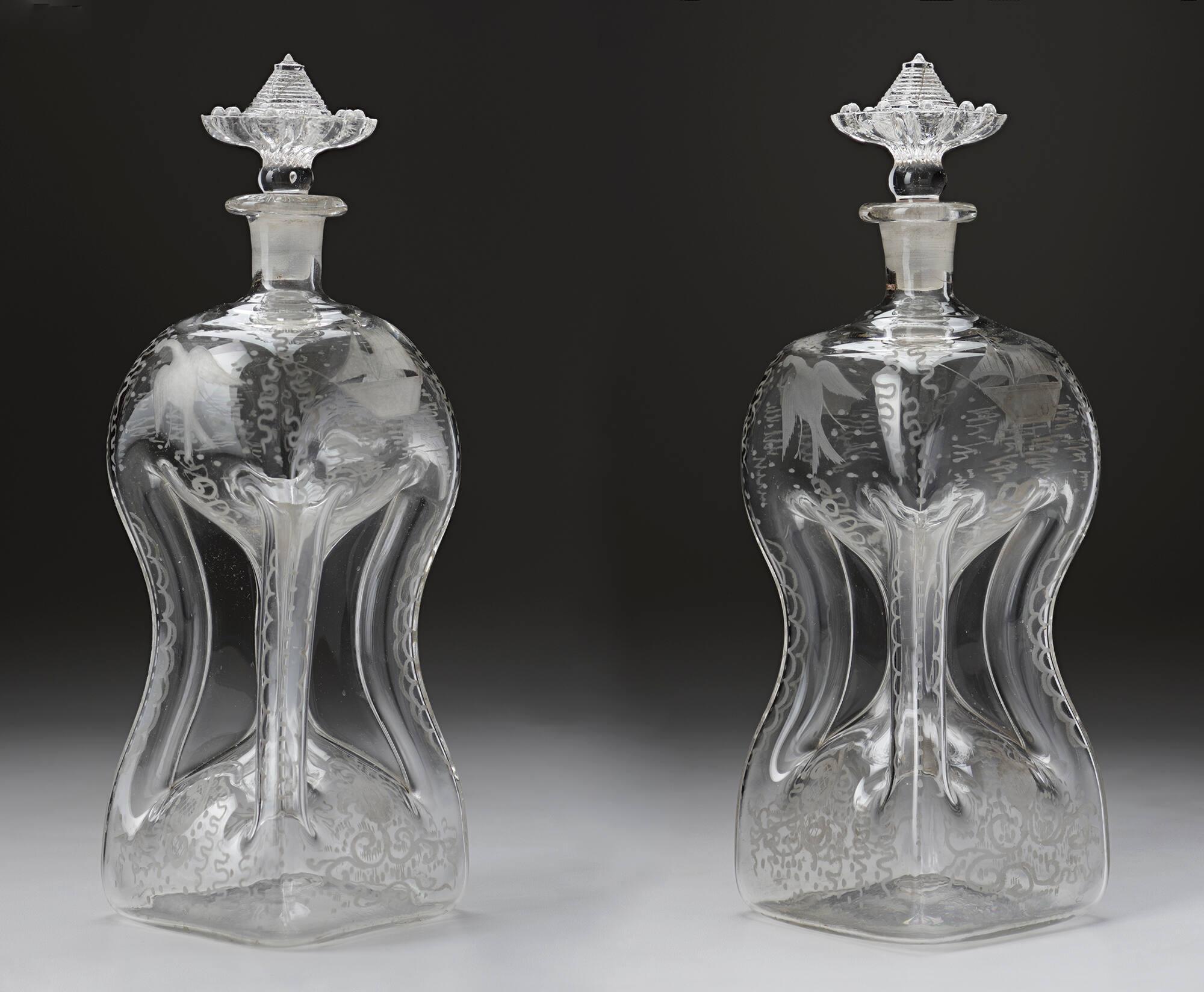 Pair of Decanters Isabella Stewart Gardner Museum