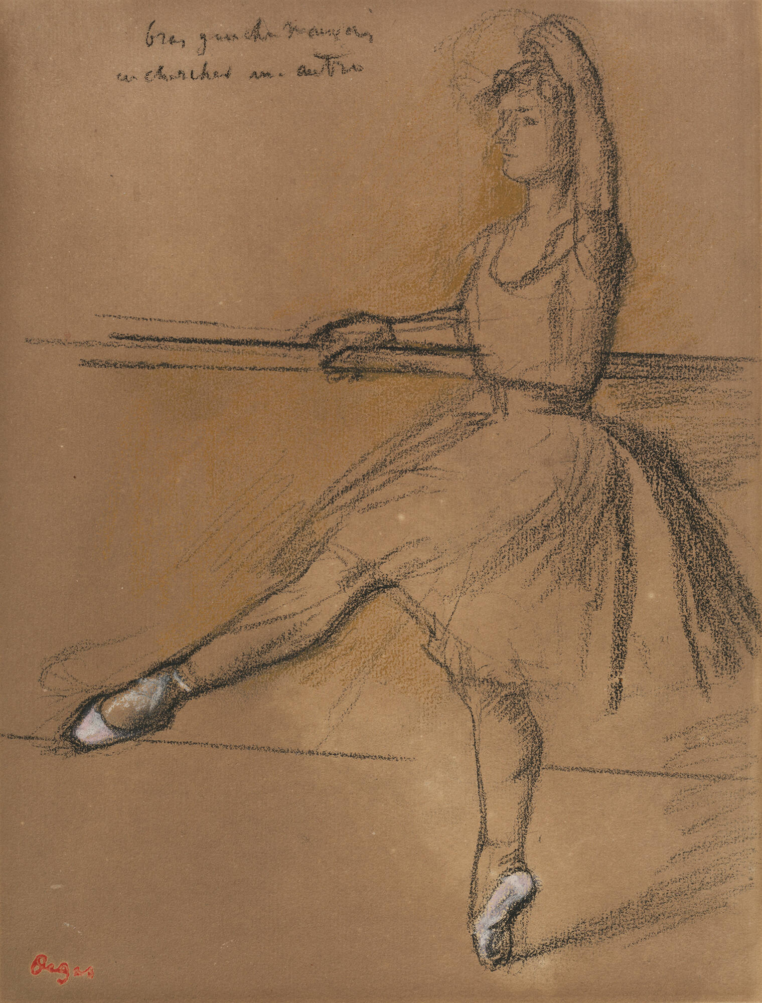 Two dancers (sketch), 1880, 31×48 cm by Edgar Degas: History, Analysis &  Facts | Arthive