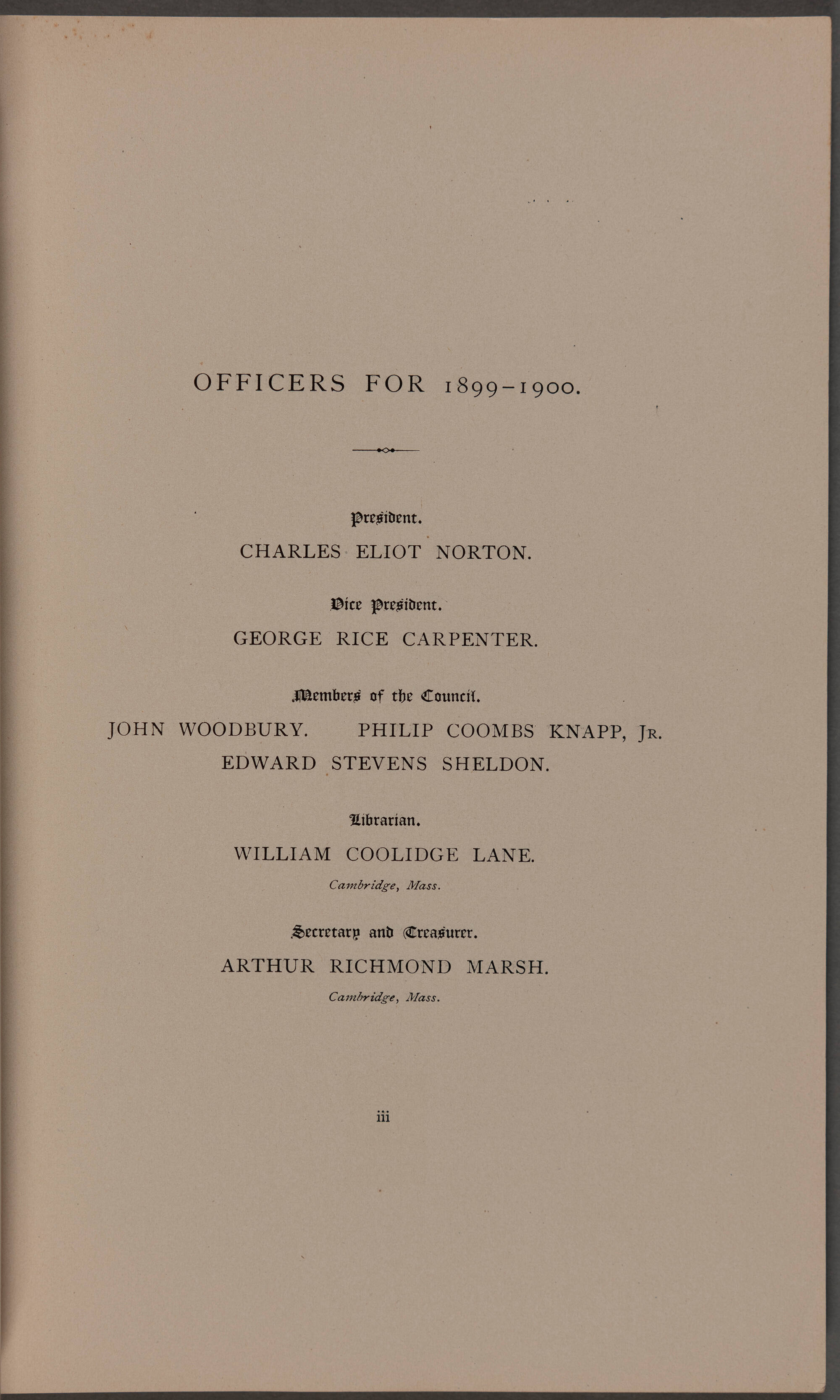 Eighteenth and Nineteenth Annual Reports of the Dante Society ...