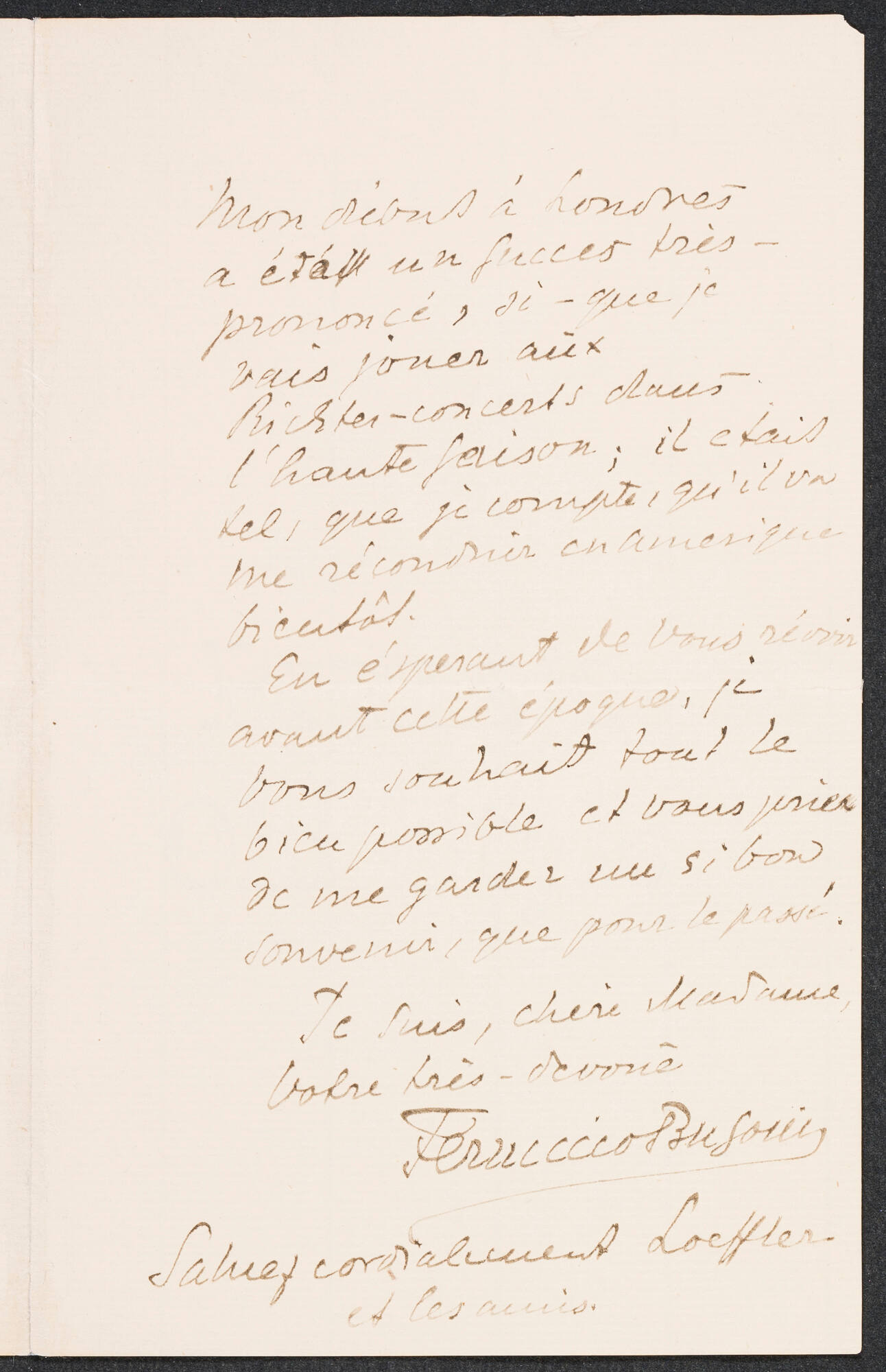 Letter to Isabella Stewart Gardner from Berlin | Isabella Stewart ...