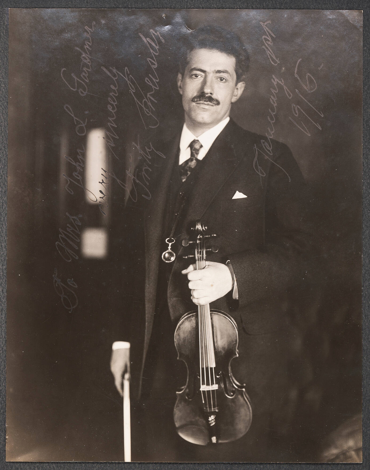 Fritz Kreisler | Isabella Stewart Gardner Museum