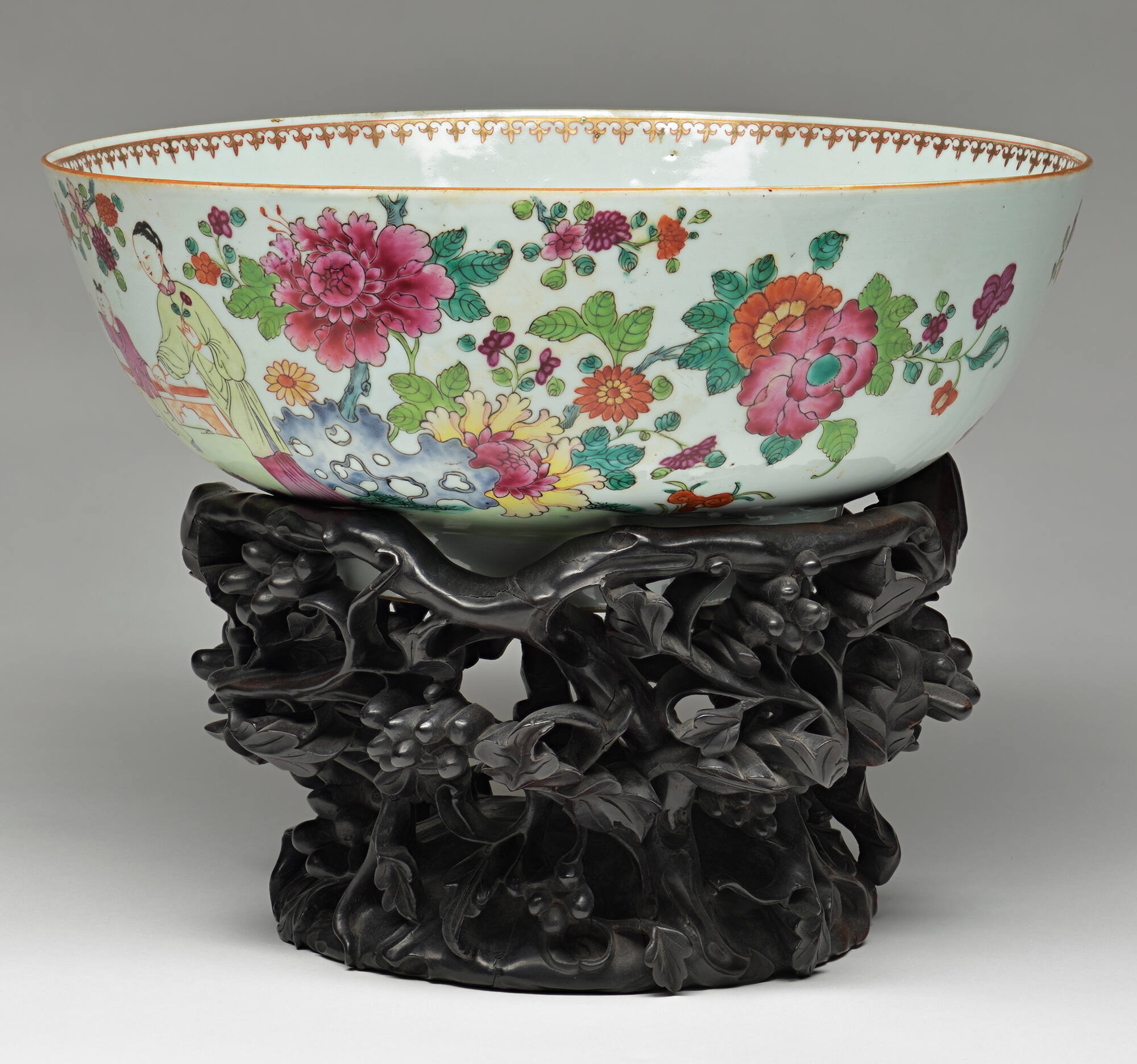Punch Bowl with Stand | Isabella Stewart Gardner Museum