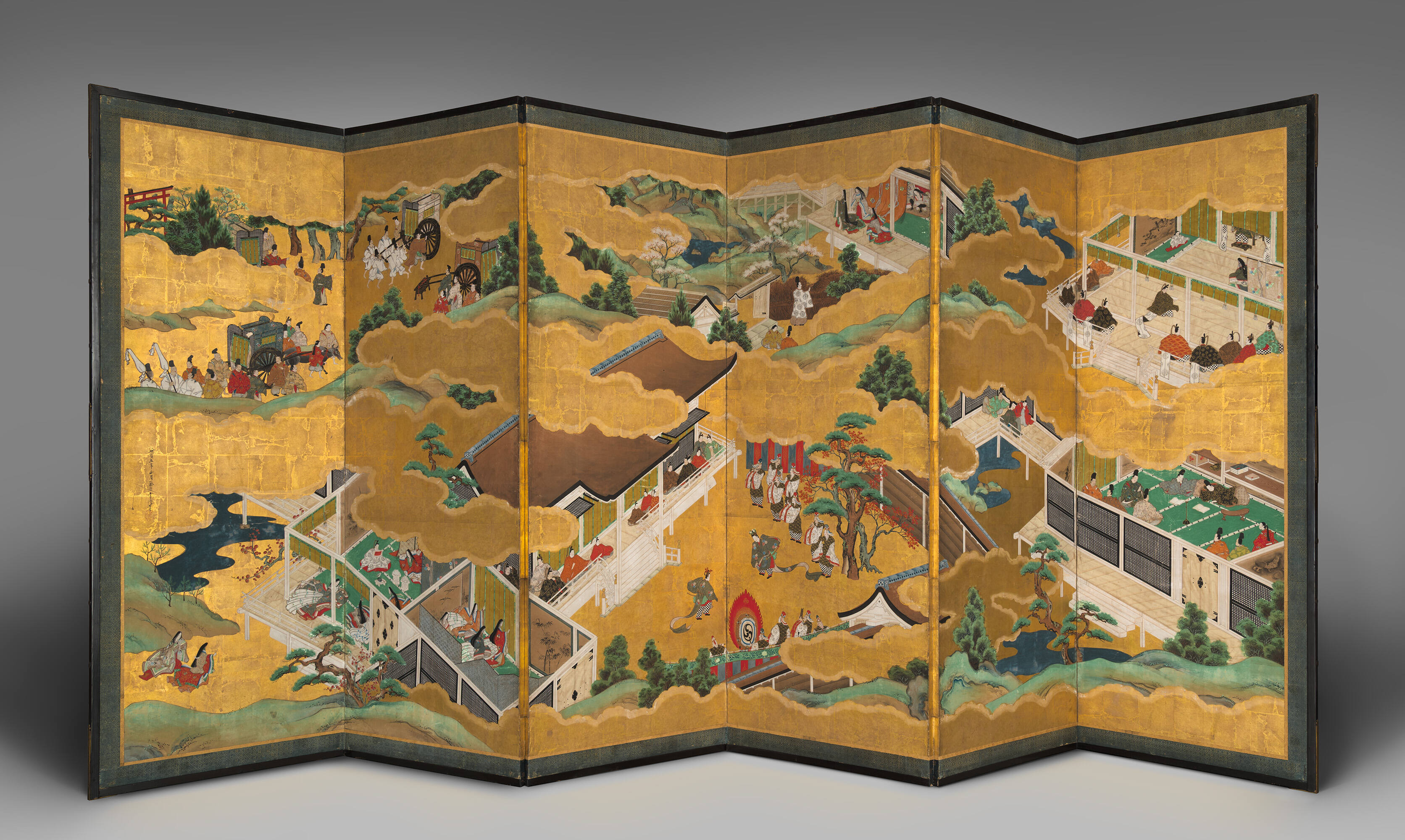 Scenes from The Tale of Genji | Isabella Stewart Gardner Museum