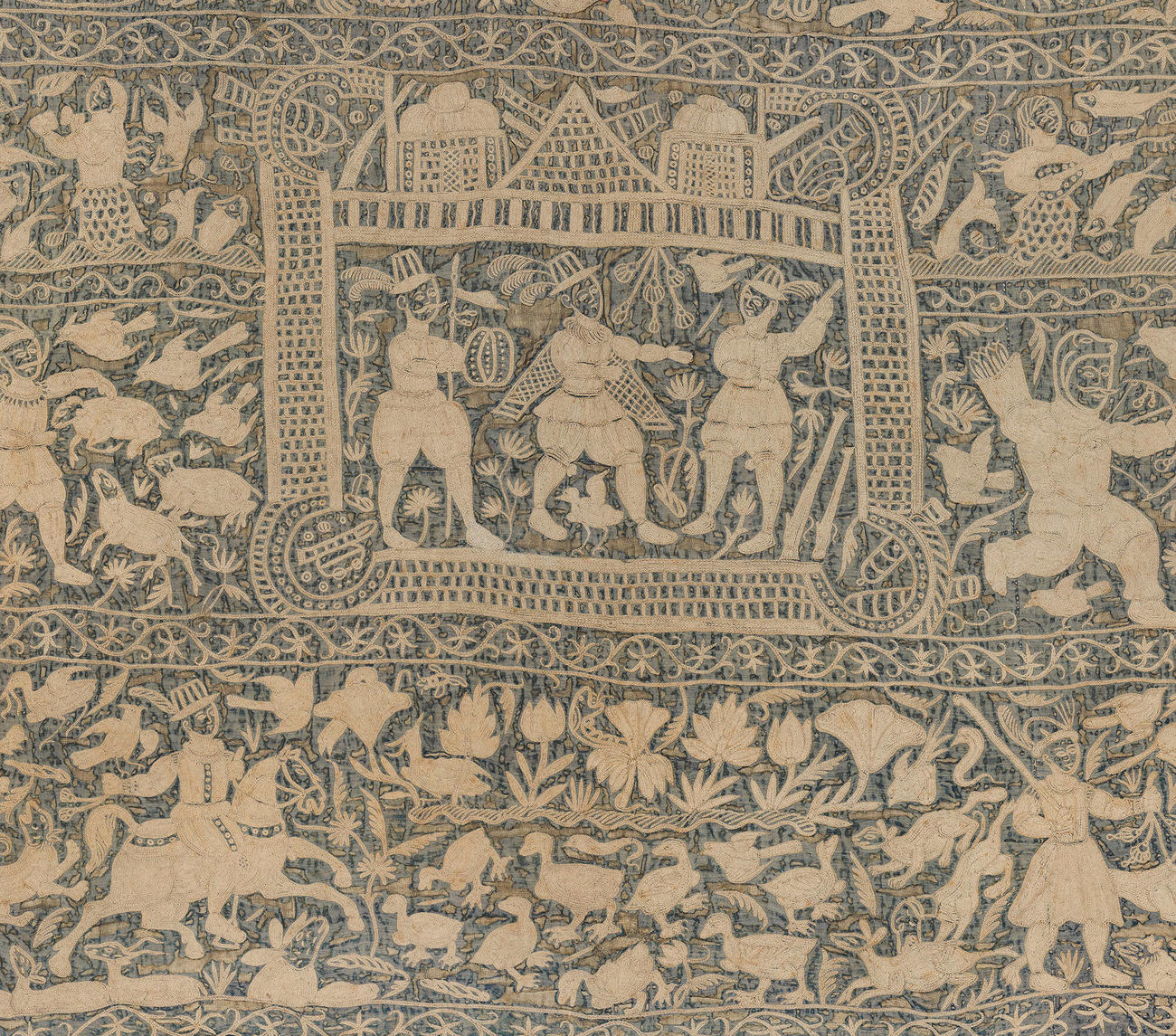 Connecting Cultural Worlds: An Embroidery from India Celebrating