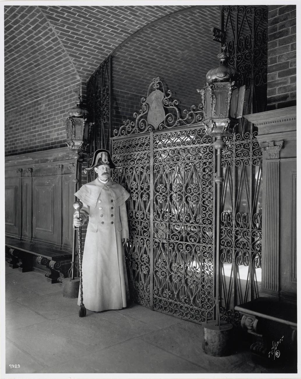 Teobaldo quot Bolgi quot Travi in the North Cloister Fenway Court Isabella