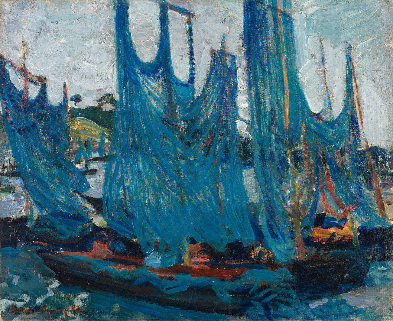 Blue Sails - Concarneau I | Isabella Stewart Gardner Museum