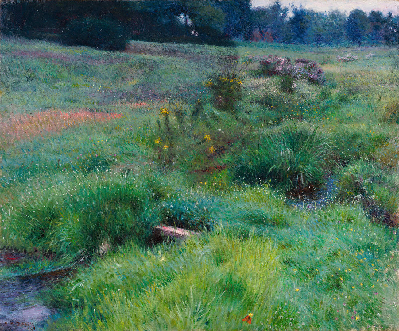 The Brook at Medfield | Isabella Stewart Gardner Museum