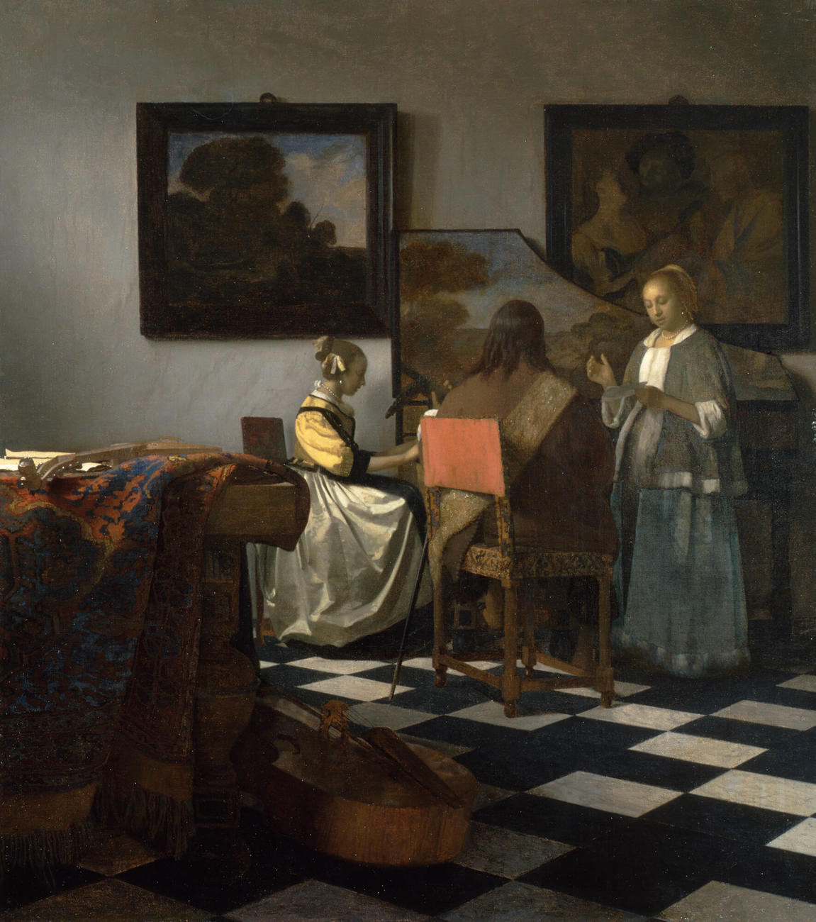 The Concert | Isabella Stewart Gardner Museum, image size:1151x1300