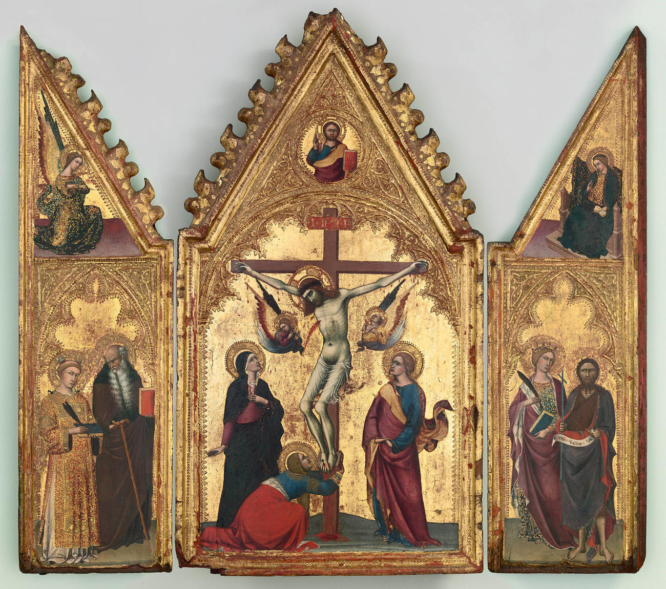 The Crucifixion, with Saints | Isabella Stewart Gardner Museum