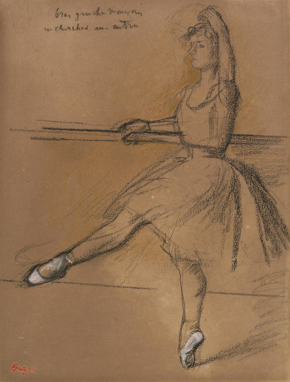 A Ballerina (Danseuse à la barre) | Isabella Stewart Gardner Museum