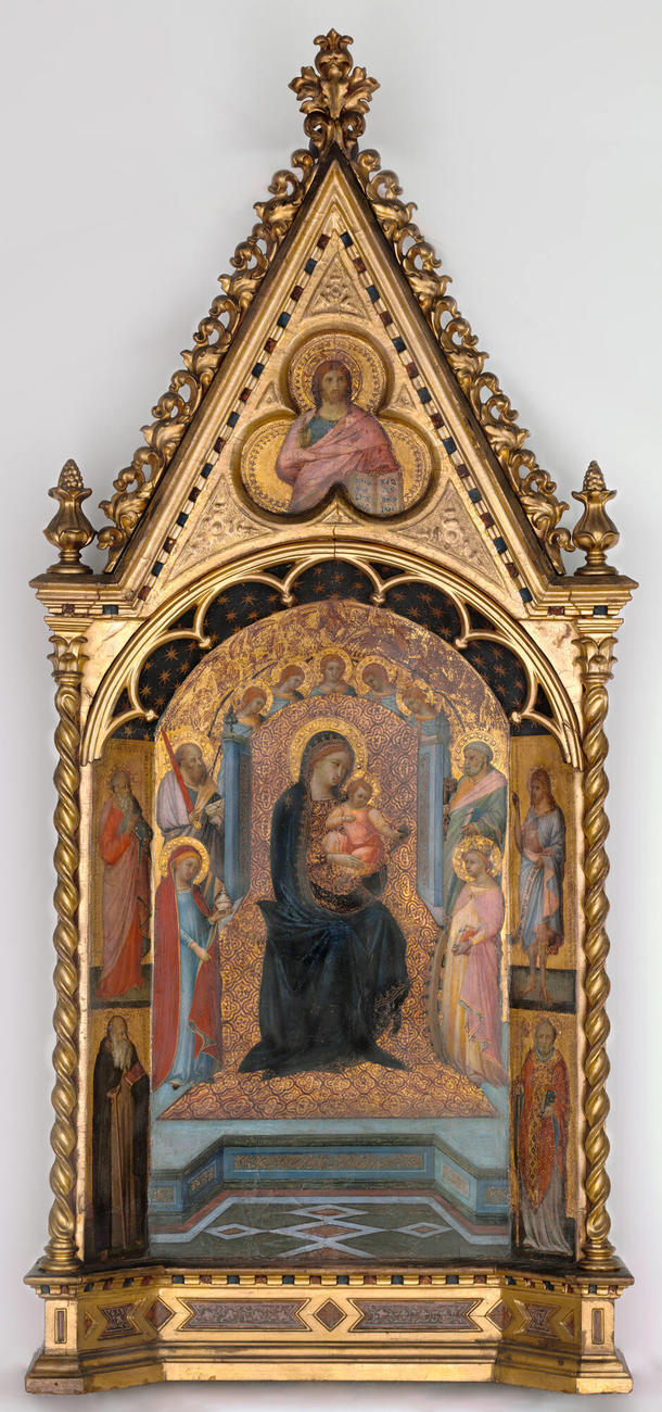 The Virgin and Child Enthroned with Saints and Angels | Isabella