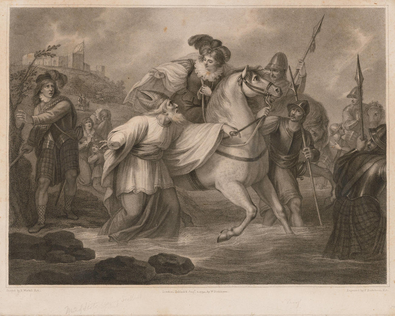 Mary, Queen of Scots Leaving Scotland | Isabella Stewart Gardner