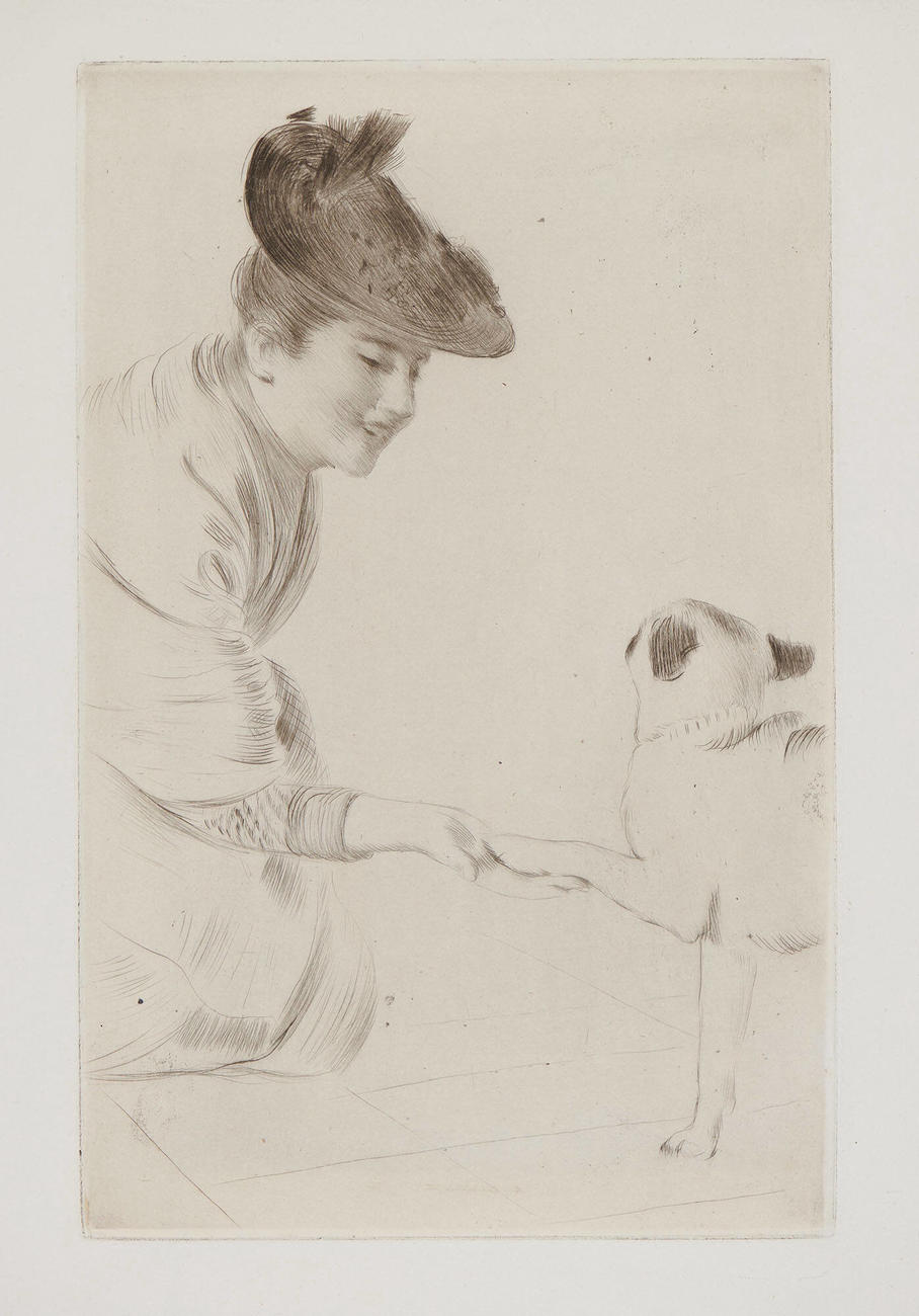 A Woman with a Dog | Isabella Stewart Gardner Museum