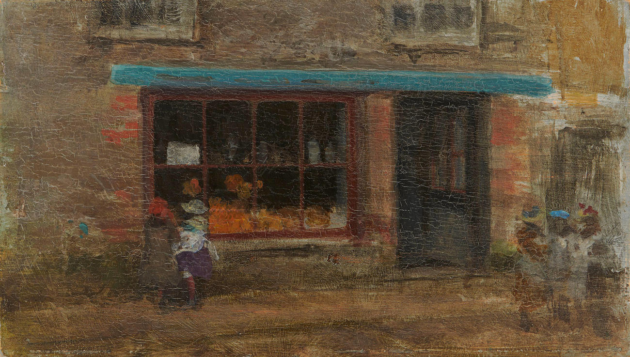 The Note in Orange and Blue (Sweet Shop) | Isabella Stewart