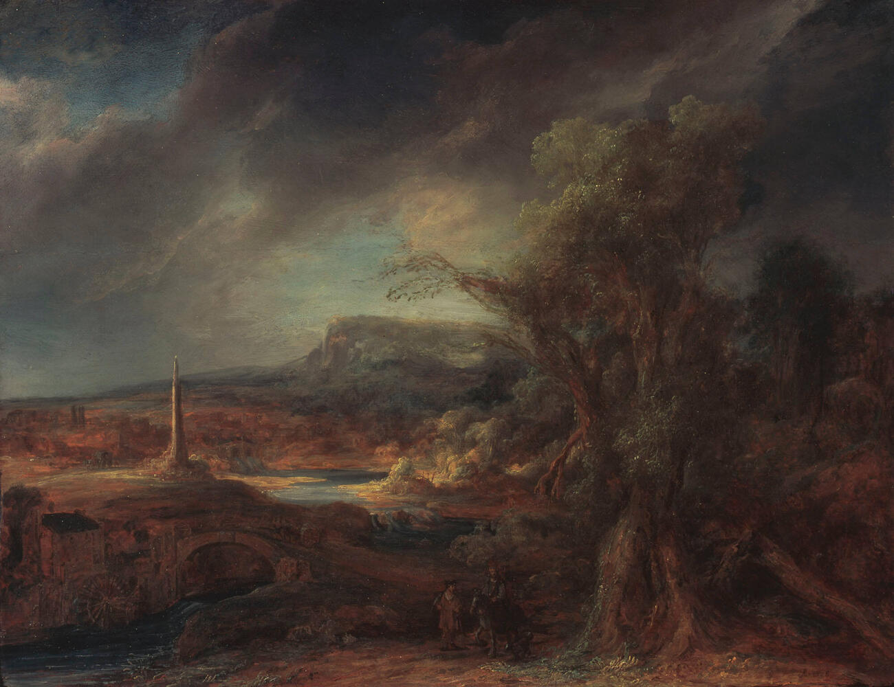 Landscape with an Obelisk | Isabella Stewart Gardner Museum