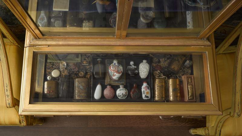 East Wall Case in the Little Salon. Photo by Sean Dungan.