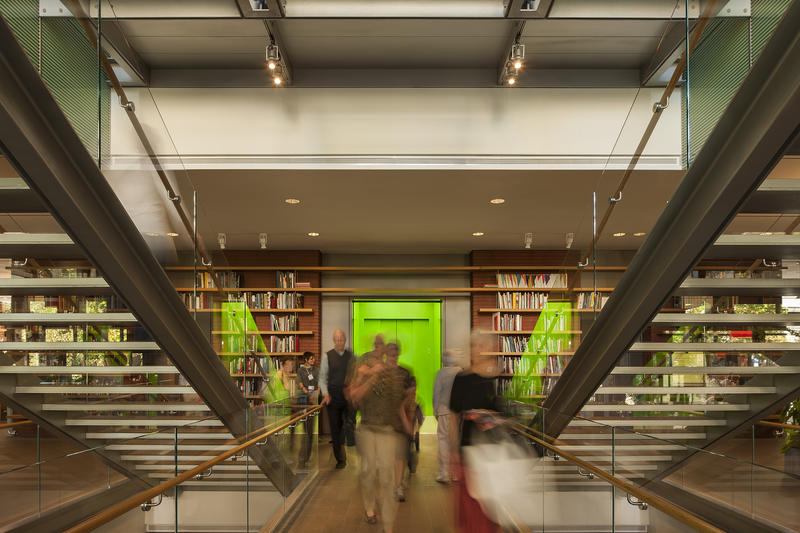 Elevator in the Renzo Piano designed New Wing