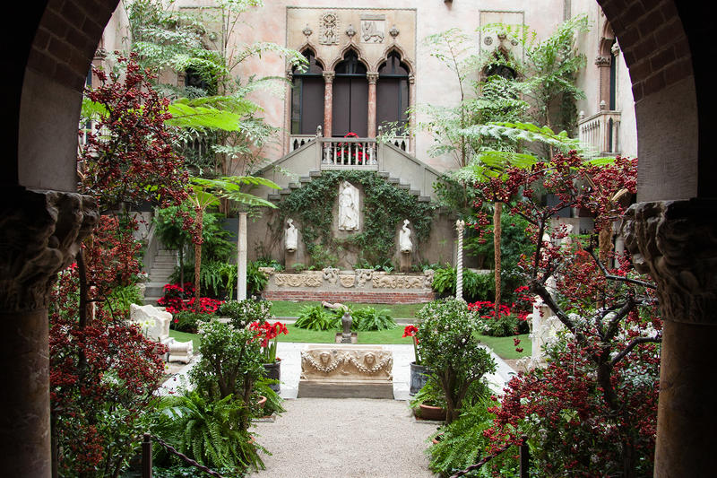 A Holiday Garden | Isabella Stewart Gardner Museum