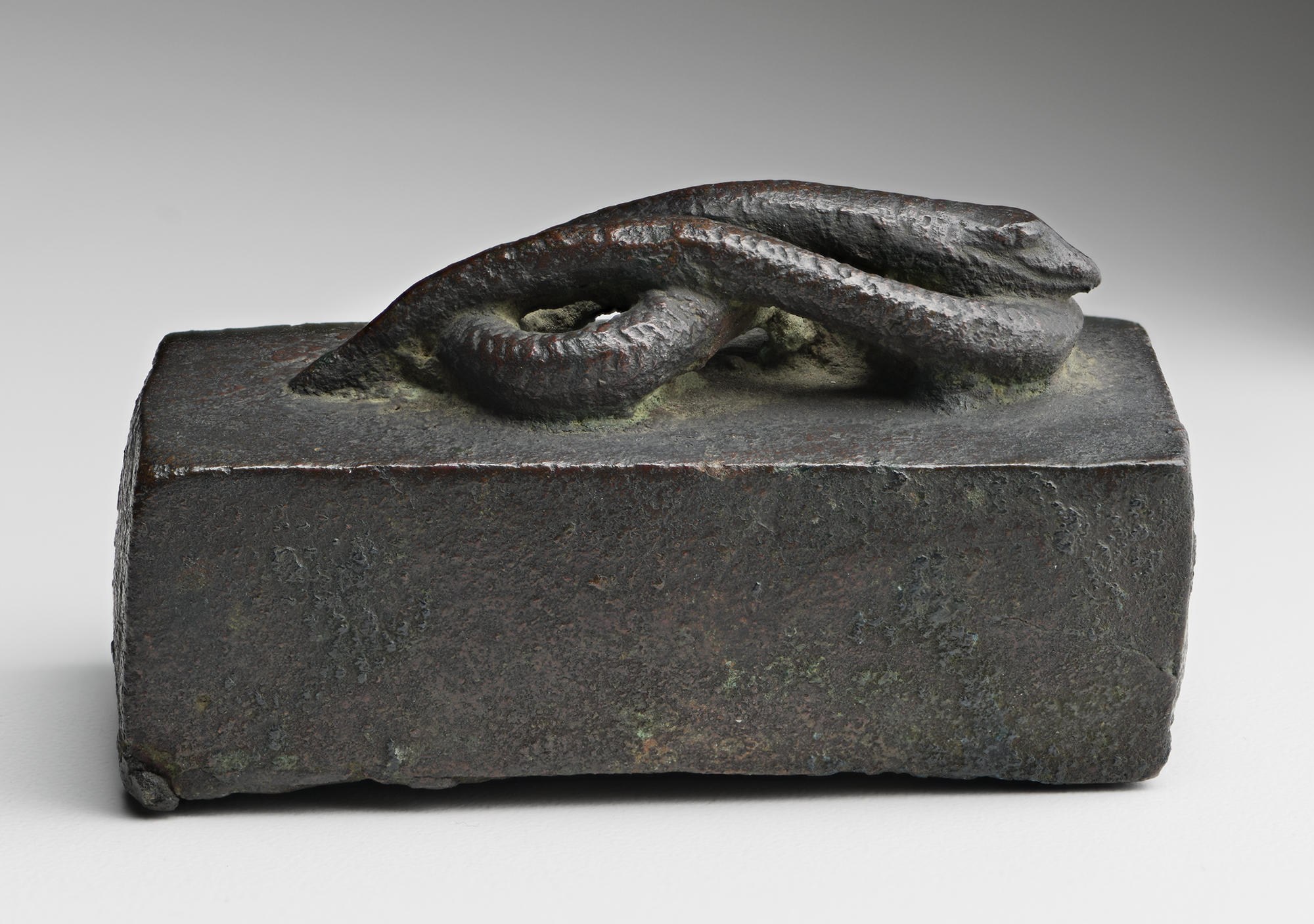 Egyptian, Sarcophagus for a Serpent, 9th Century BC-4th Century BC