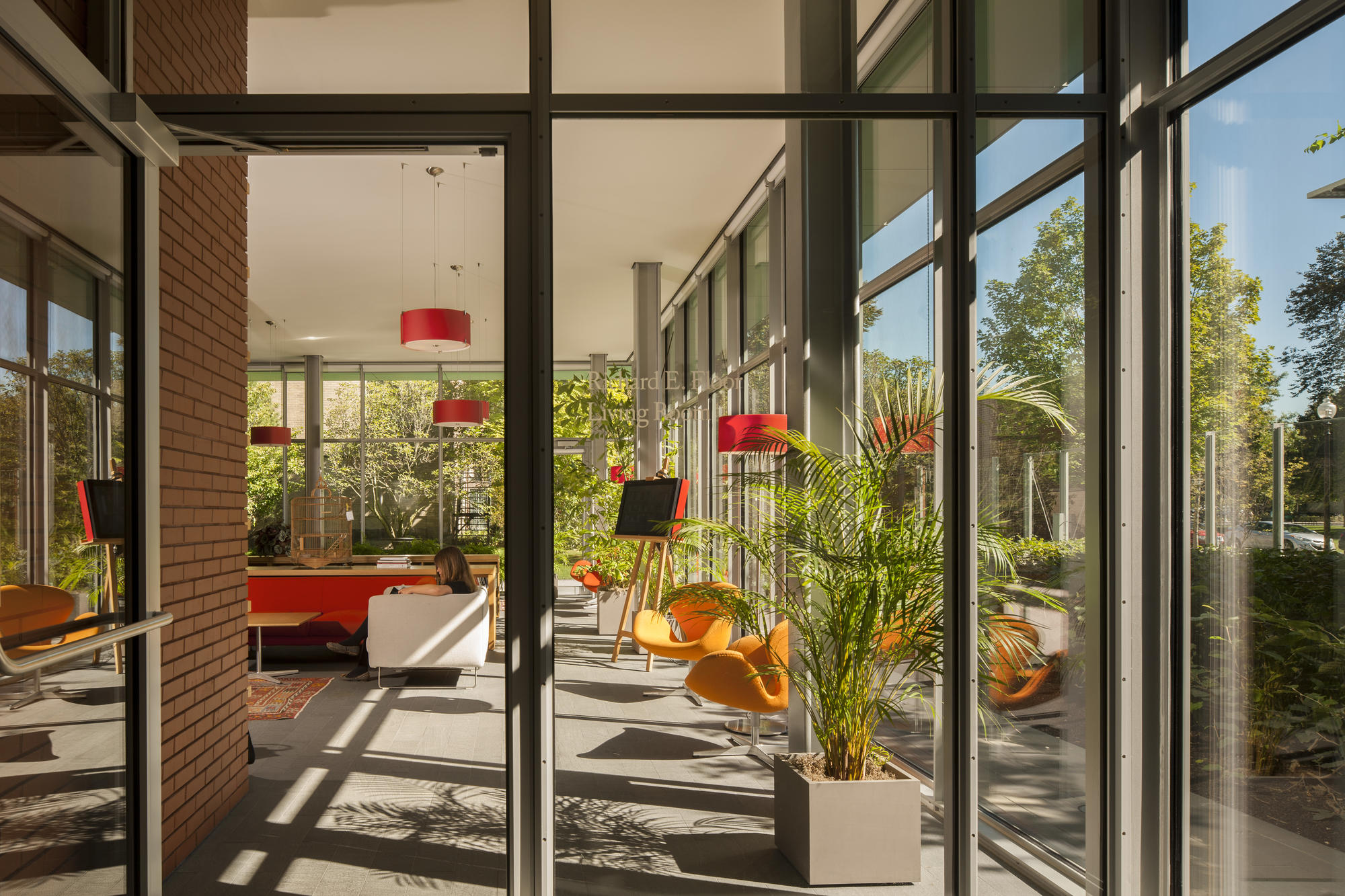 The Richard E. Floor Living Room, photo by Nic Lehoux