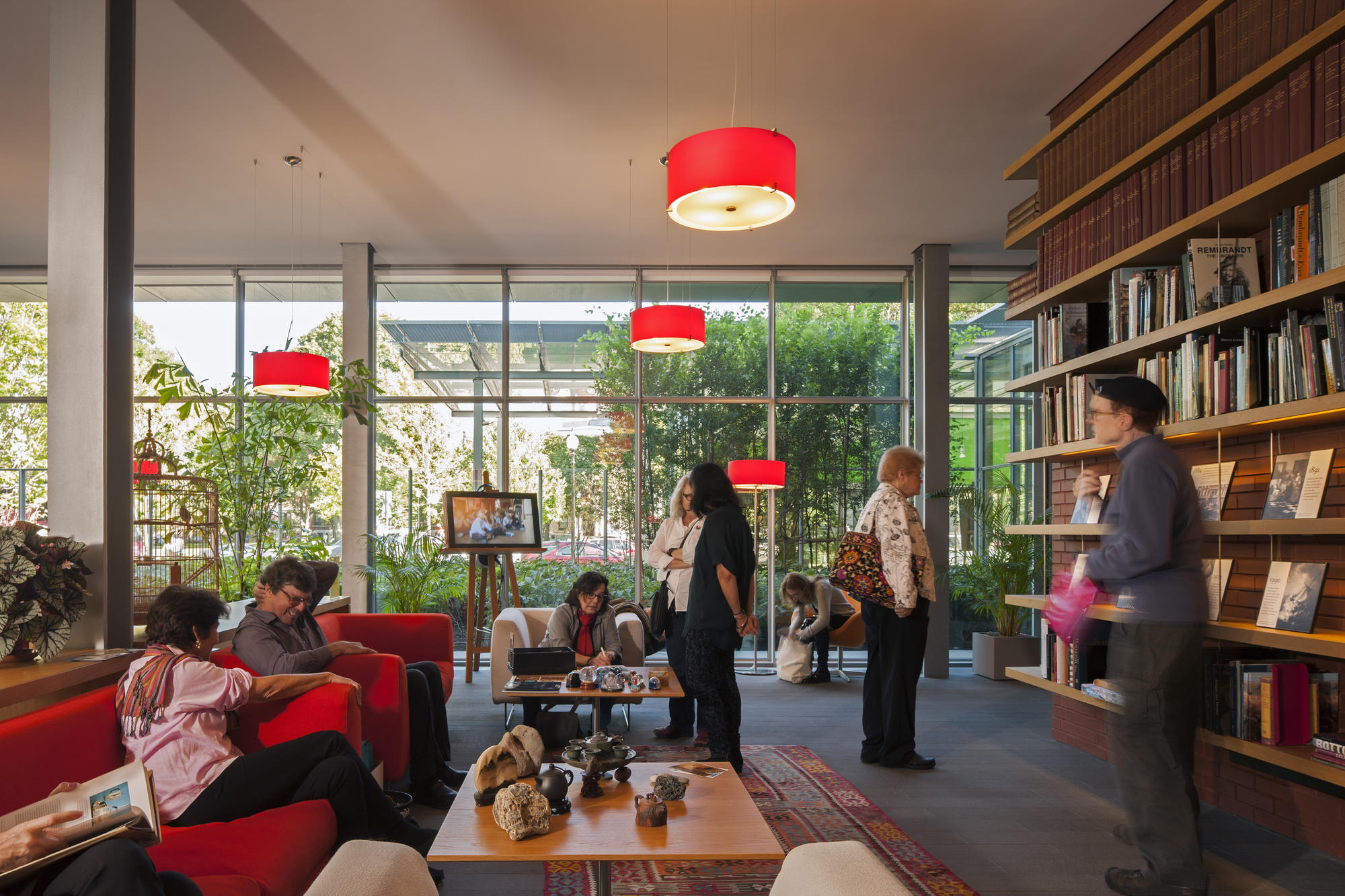 The Richard E. Floor Living Room, photo by Nic Lehoux