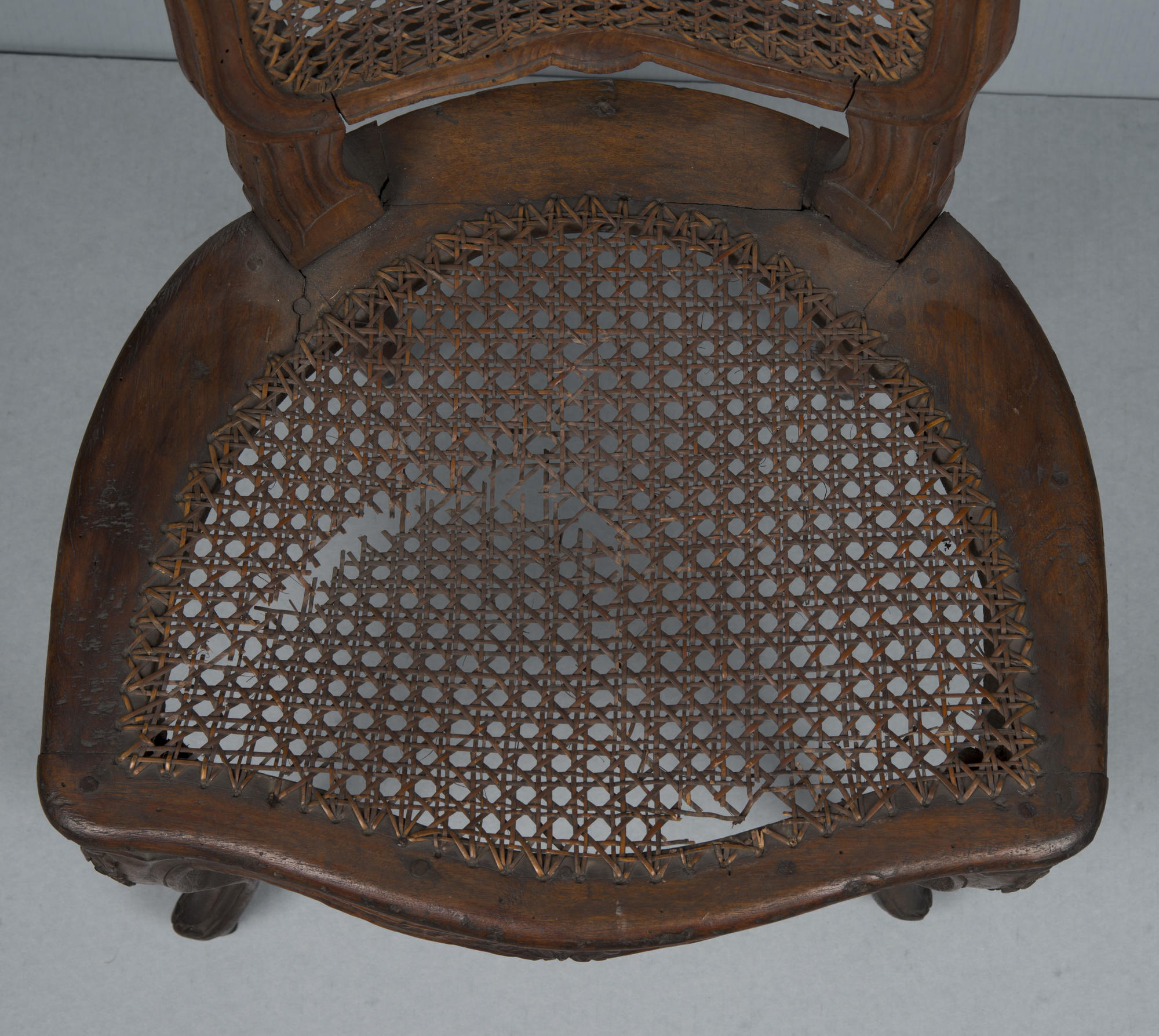 Italian, Parma, Side Chair, 2nd half of the 18th century, before treatment