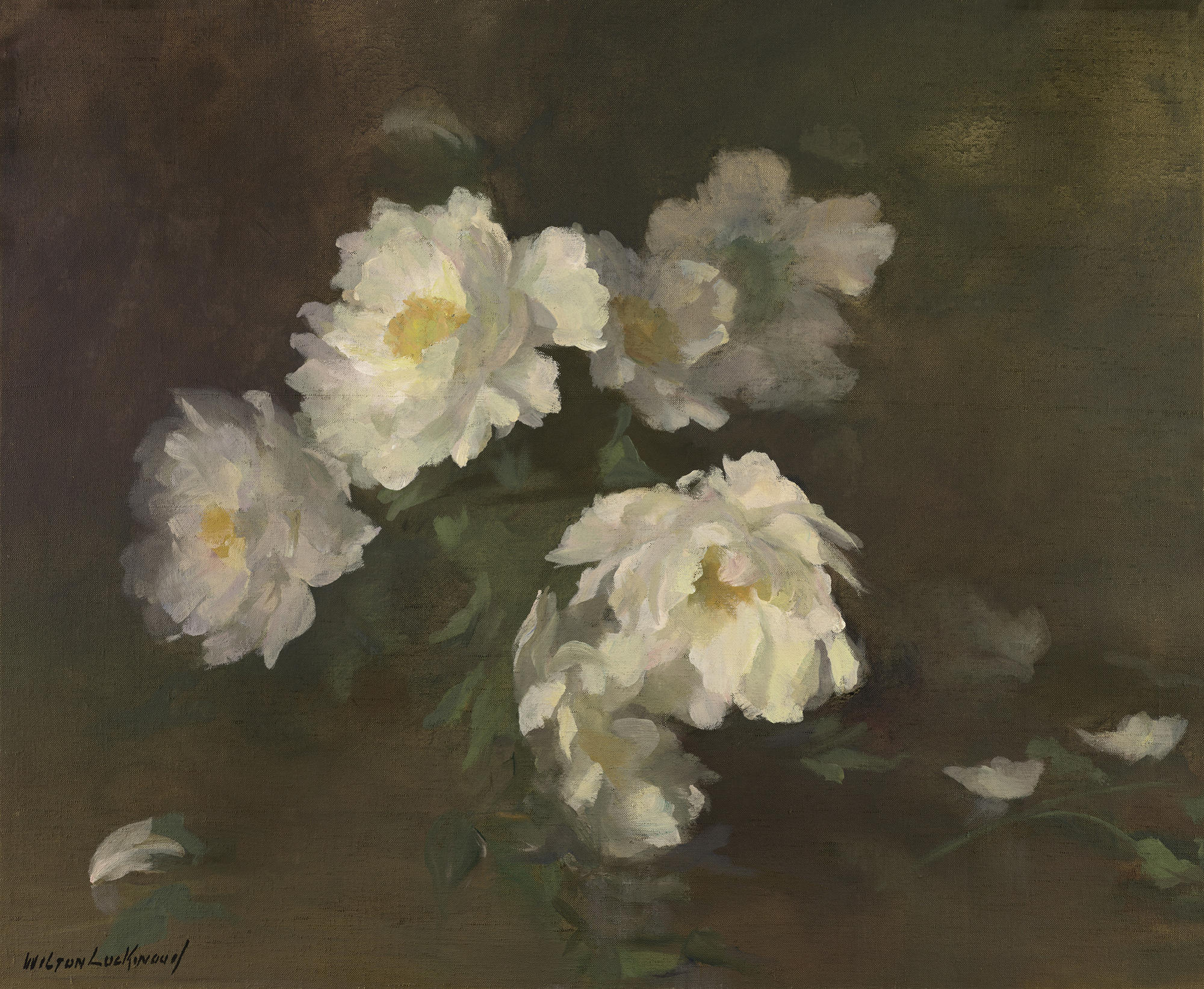 Wilton Lockwood (American, 1862–1914), Peonies, about 1913