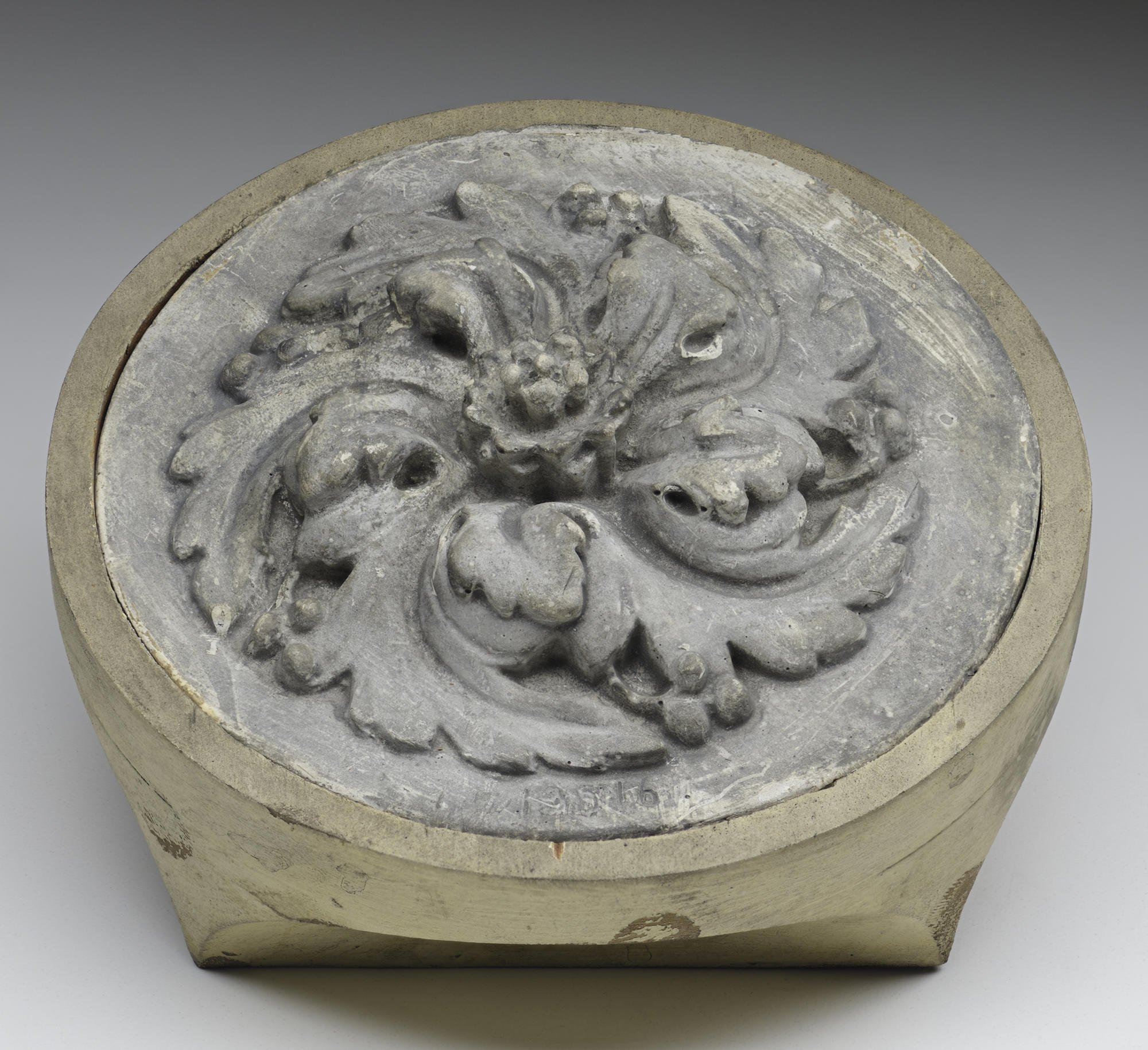 John Singer Sargent (American, 1856-1925, designer) and P.P. Caproni and Brother (active Boston and New York, 1892 - 1927, manufacturer), Rosette for the Rotunda Ceiling Moldings, Museum of Fine Arts, Boston, about 1919