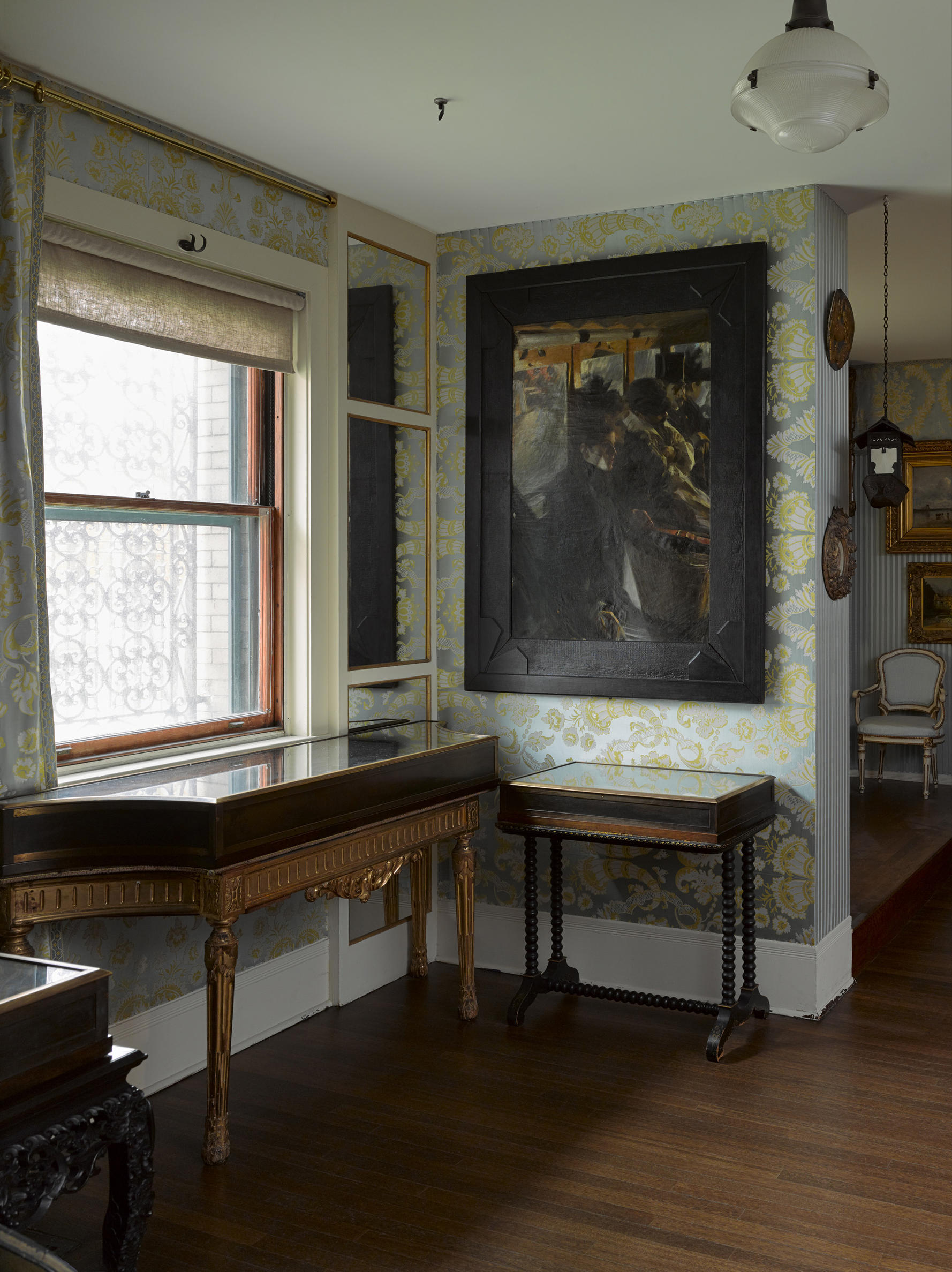 Isabella later moved The Omnibus to the north wall of the Blue Room, where visitors can see it today. Photo: Sean Dungan.