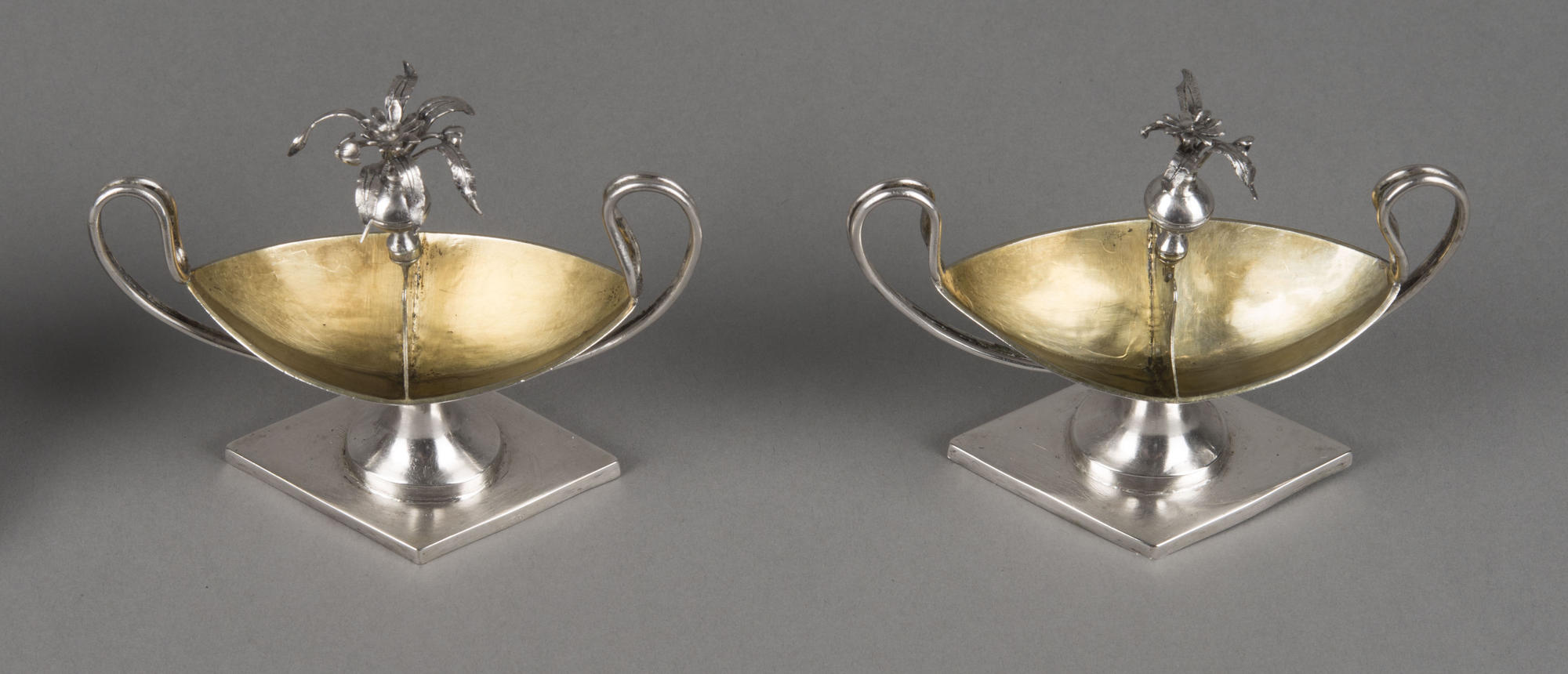Austrian, Pair of Salt Cellars