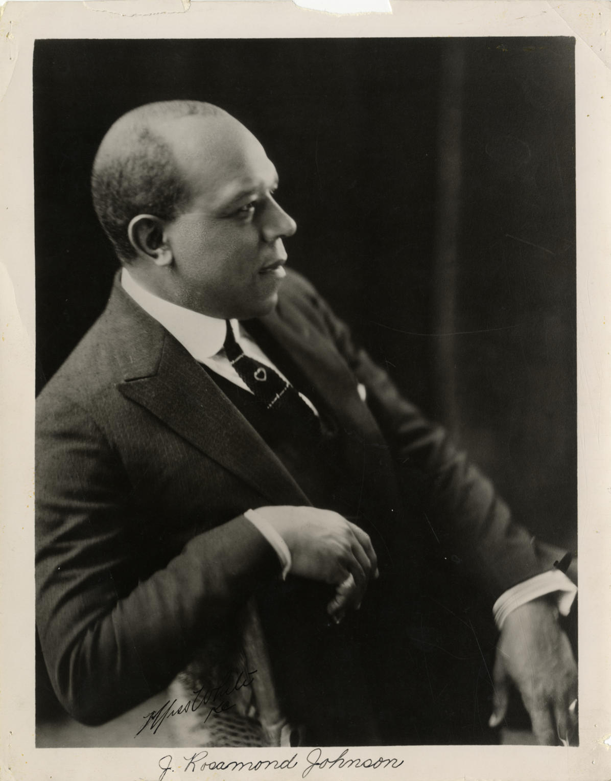 Composer and actor J. Rosamond Johnson, 1935