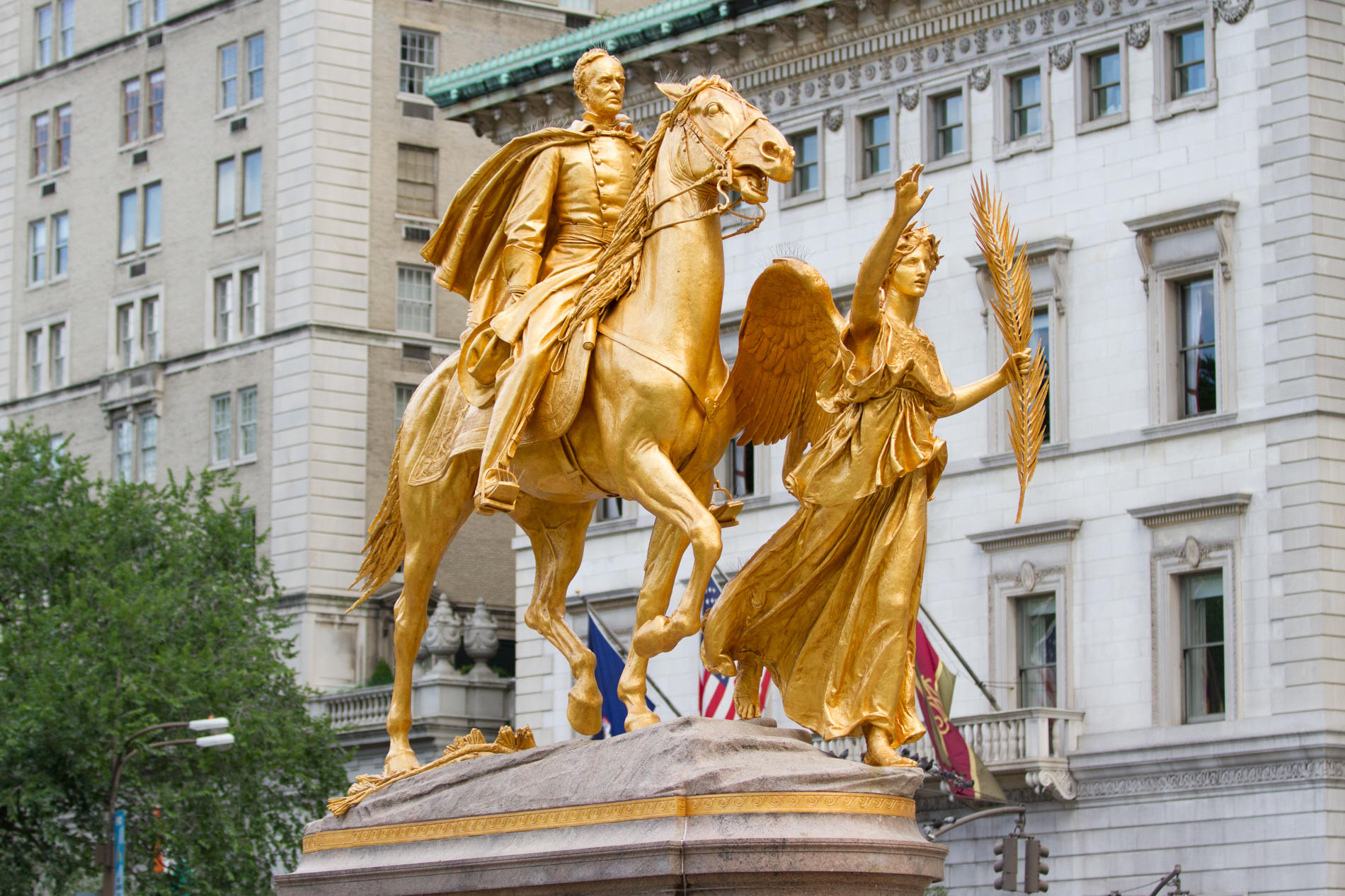 Augustus Saint-Gaudens (American, 1848–1907), William Tecumseh Sherman Monument