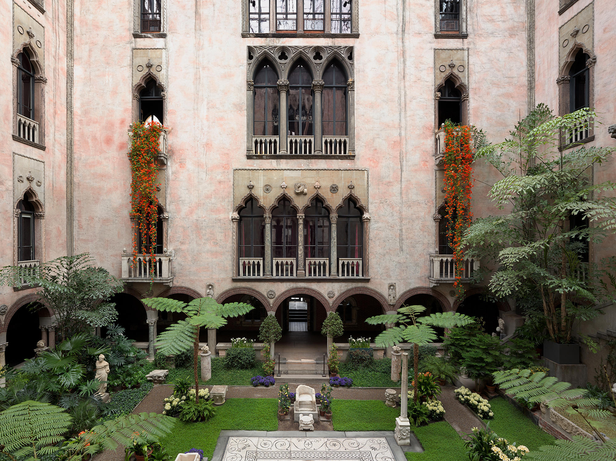 The Courtyard of the Isabella Stewart Gardner Museum
