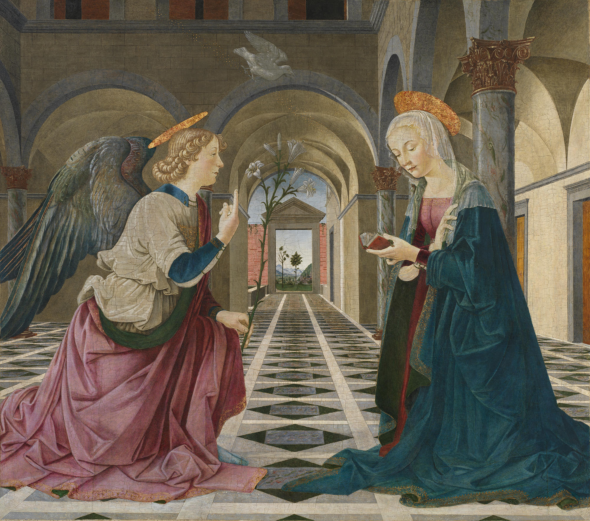 The Annunciation painting