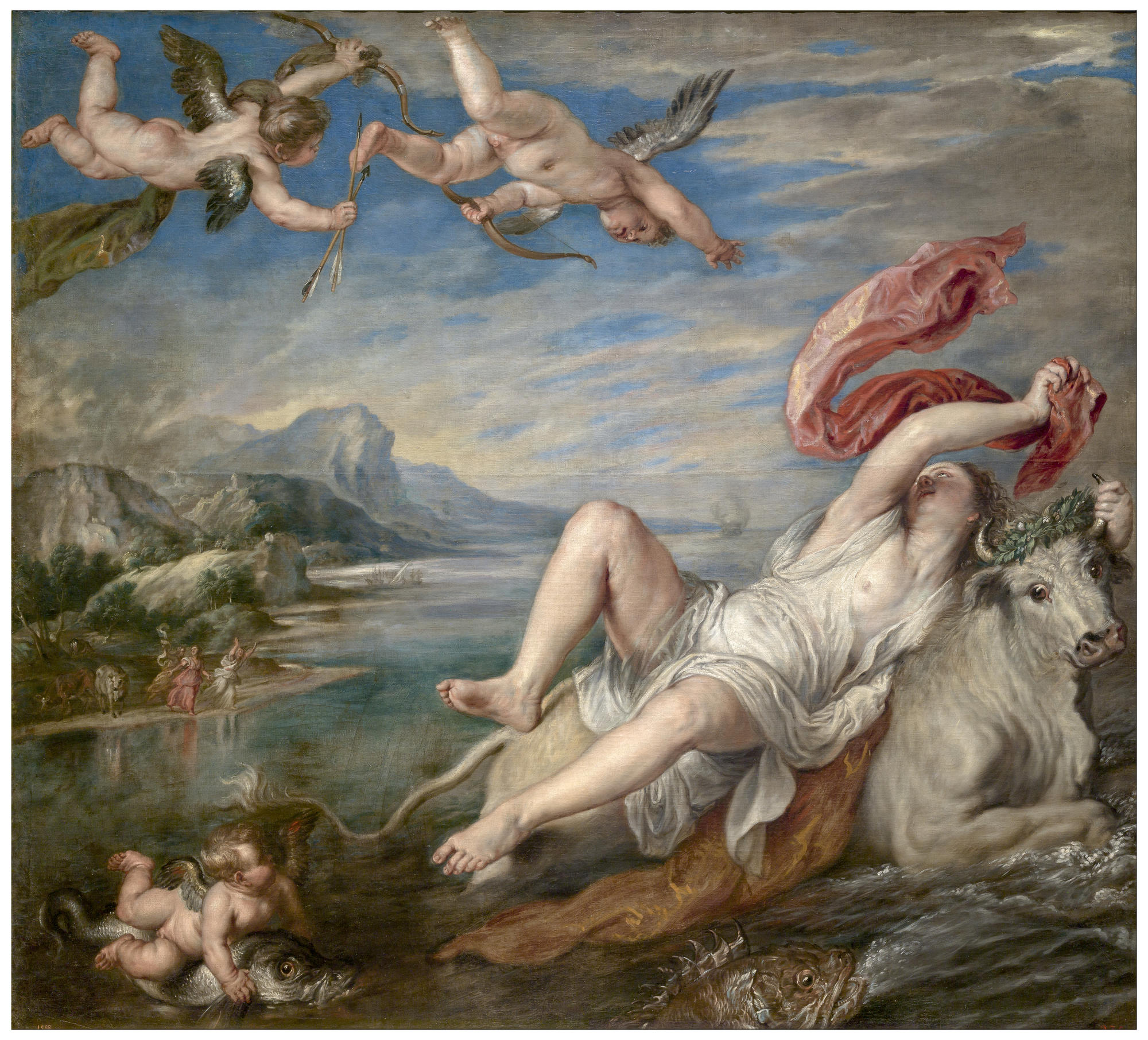 The Rape of Europa painting