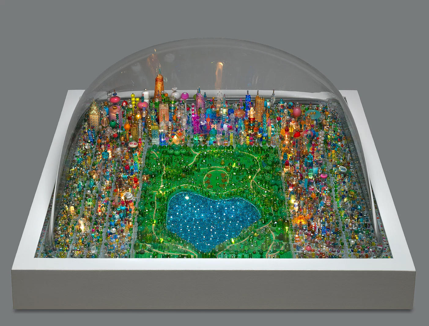 A sparkling diorama of Central Park.