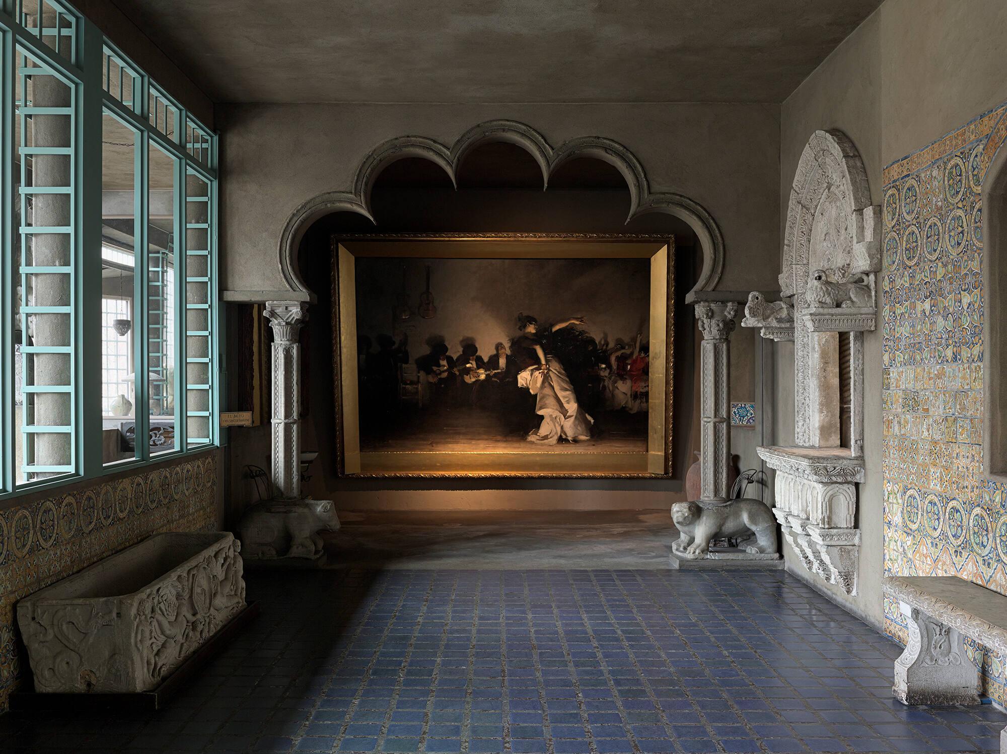 The Spanish Cloister at the Isabella Stewart Gardner Museum.