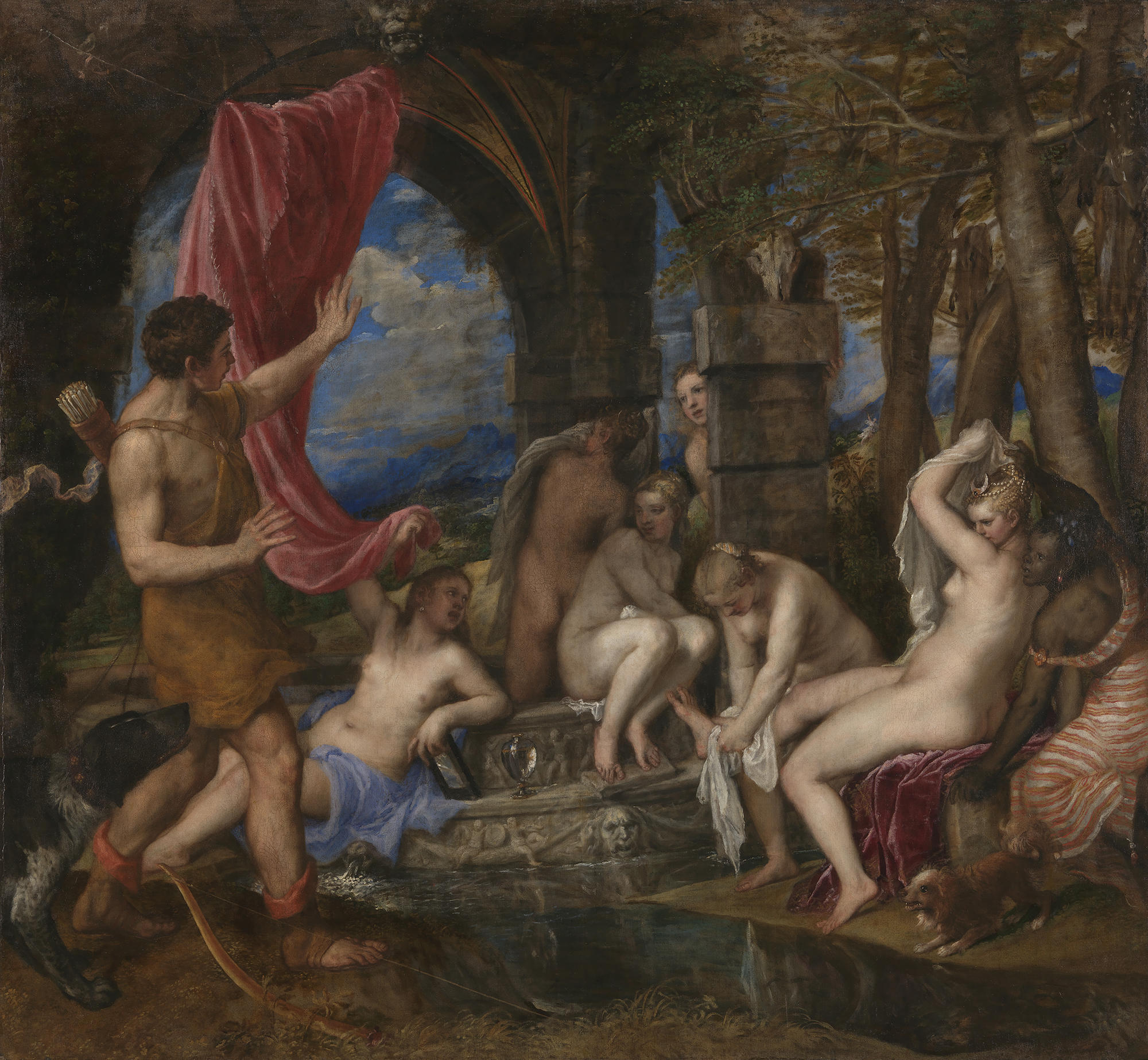 Diana and Actaeon by Titian.