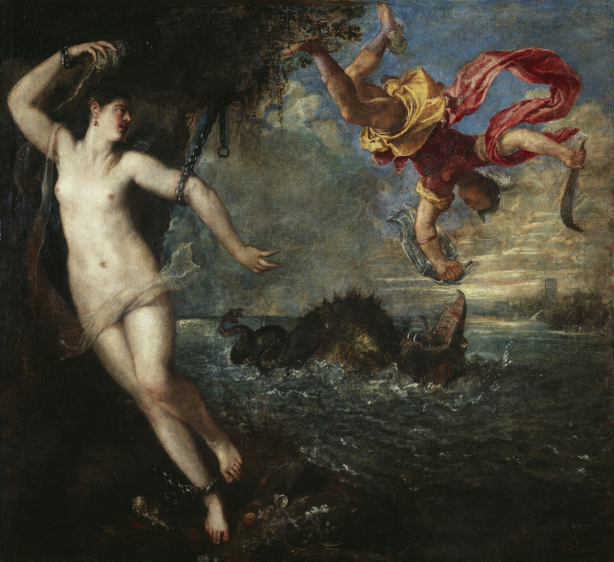 Perseus and Andromeda by Titian.