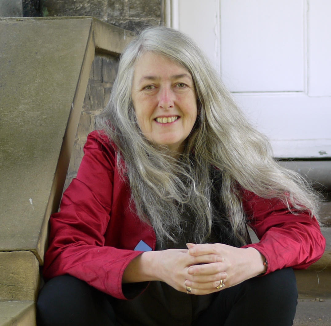 Mary Beard smiling.