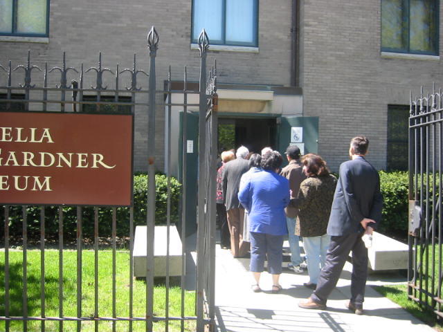 The exterior of the Gardner Museum in 2006.