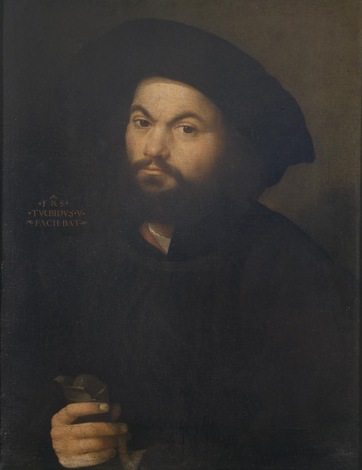 A self portrait of Francesco Torbido 