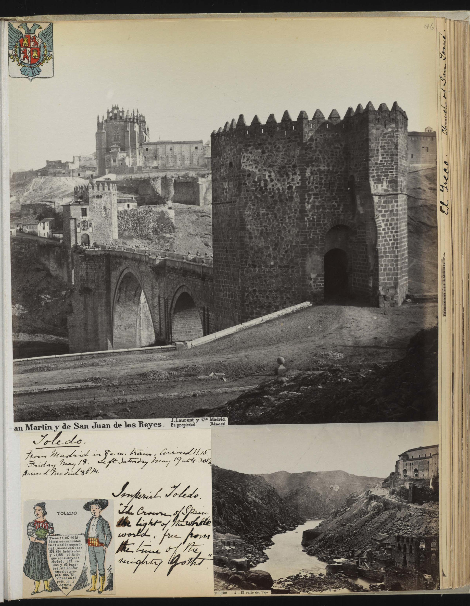 Photos of the Castle of San Servando in Toledo, Spain