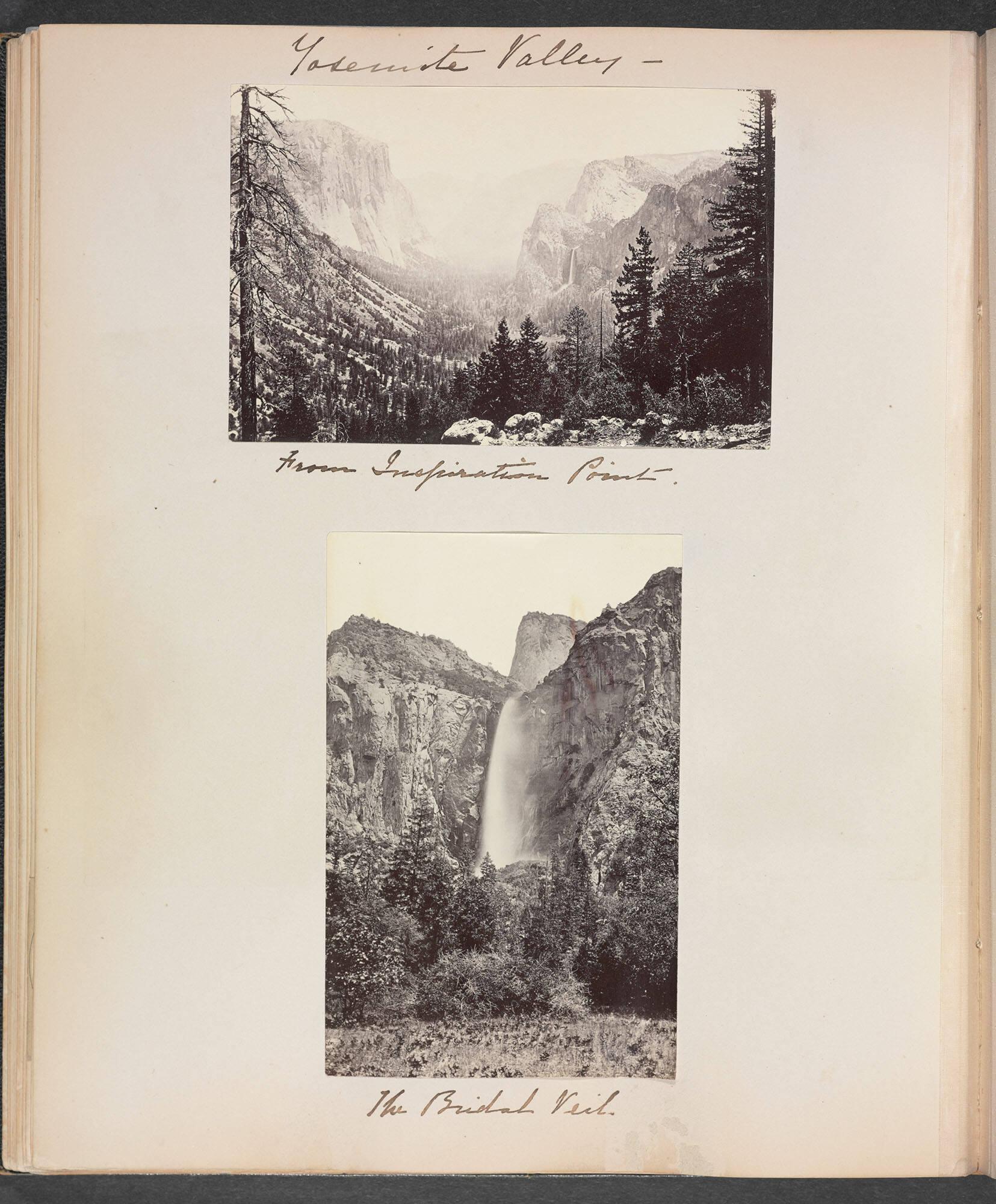 Photo album of Yosemite
