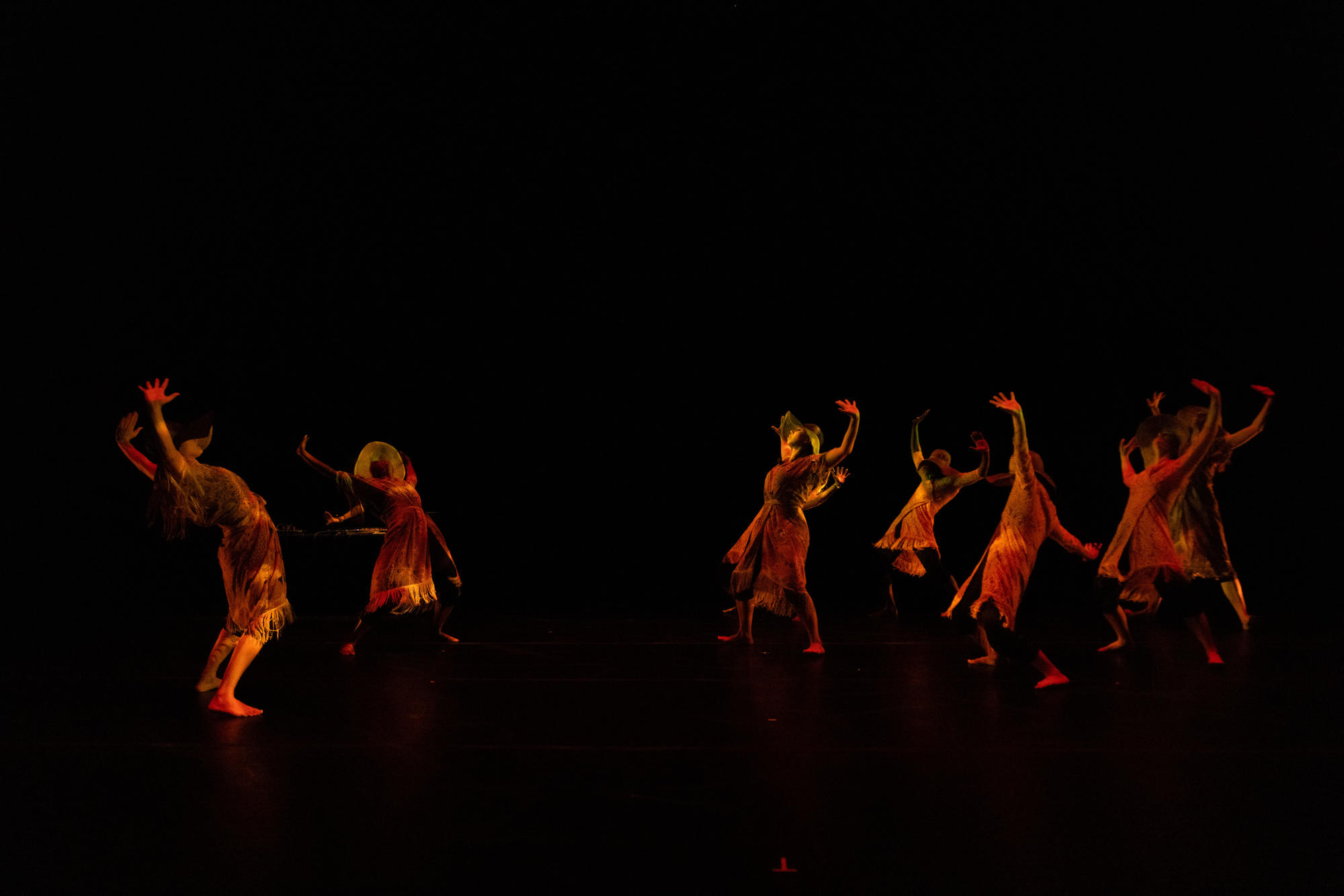 Photo of a group dancing. 