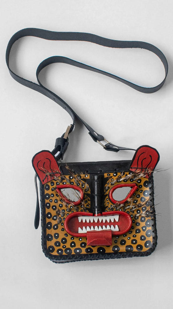 Painted Tecuan Bag. Image © Carla Fernández