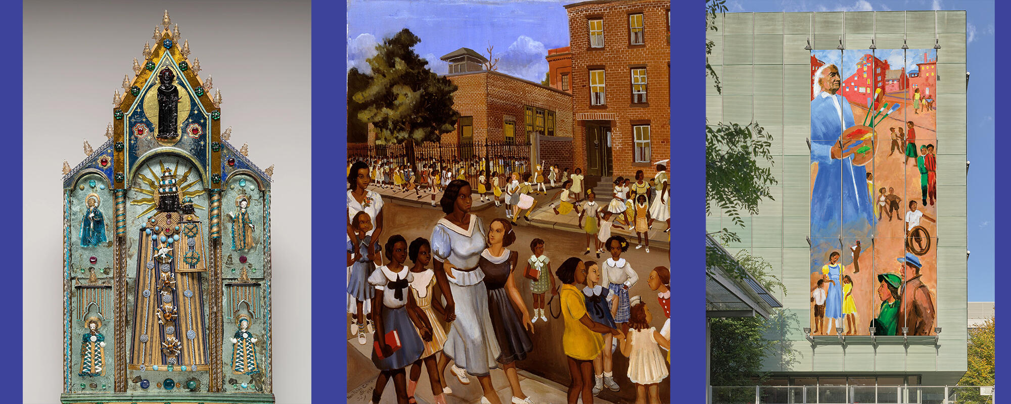 Banner image for Fall 2025 exhibition with three different images