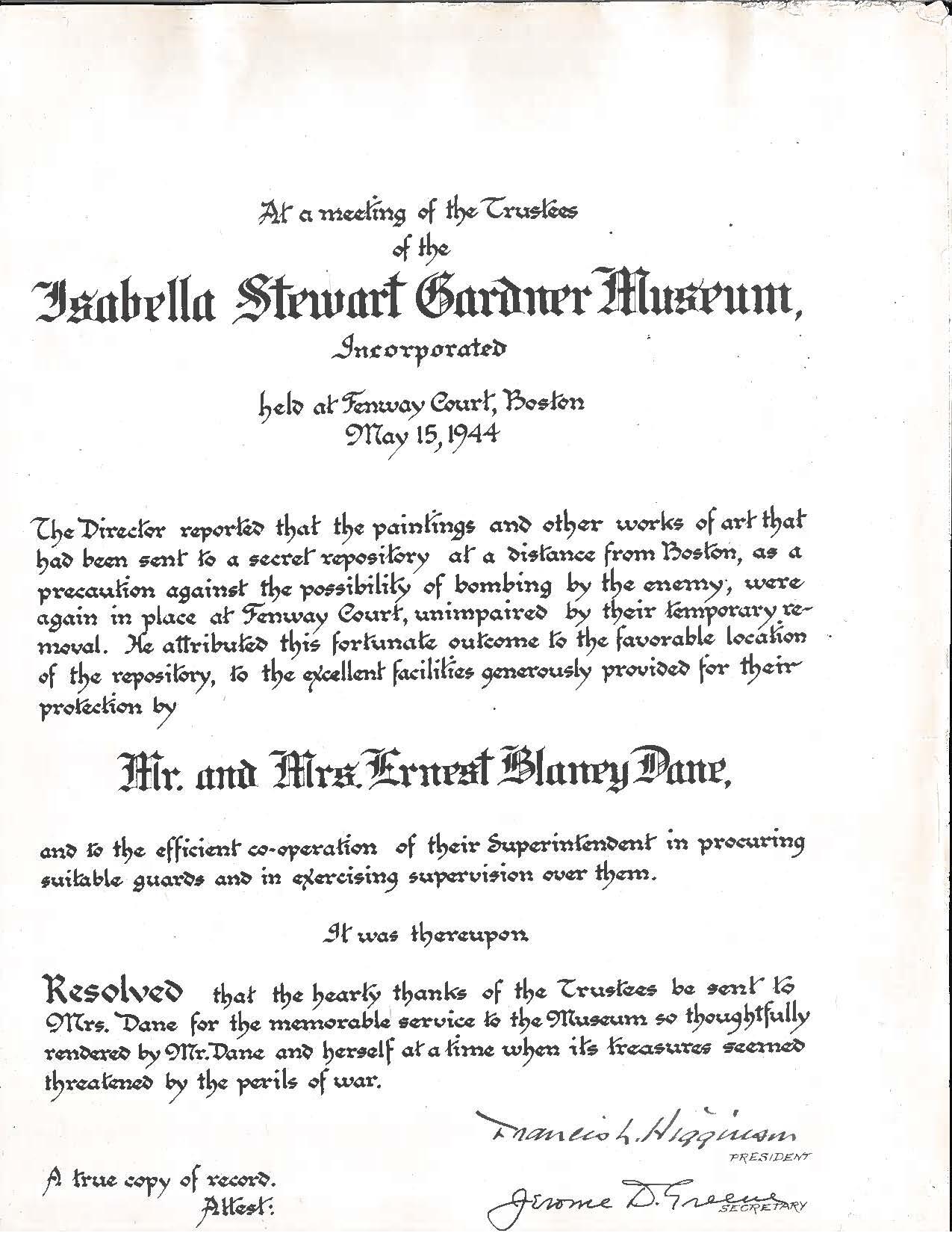 A document written in black calligraphic text.