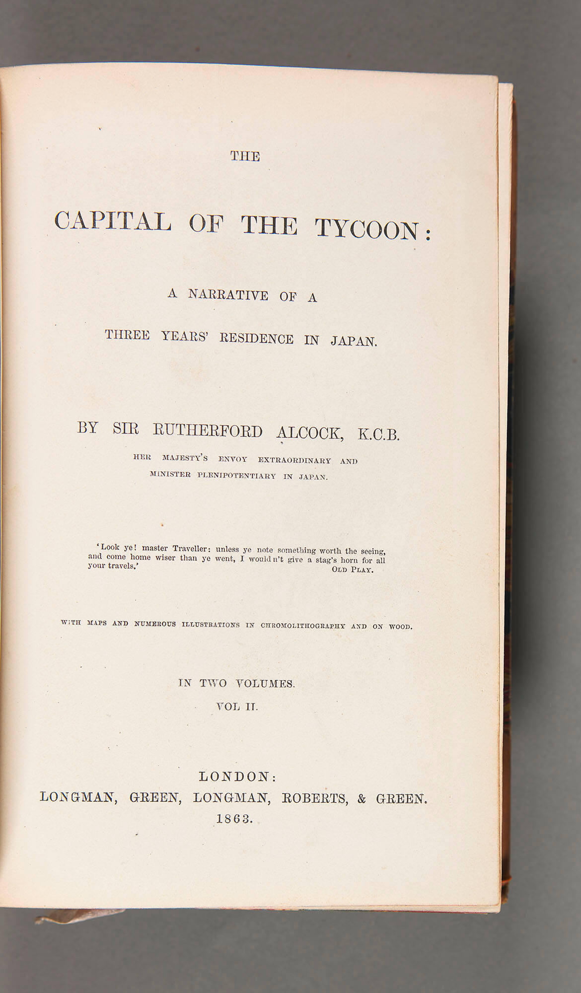 Printed page for The Capital of the Tycoon