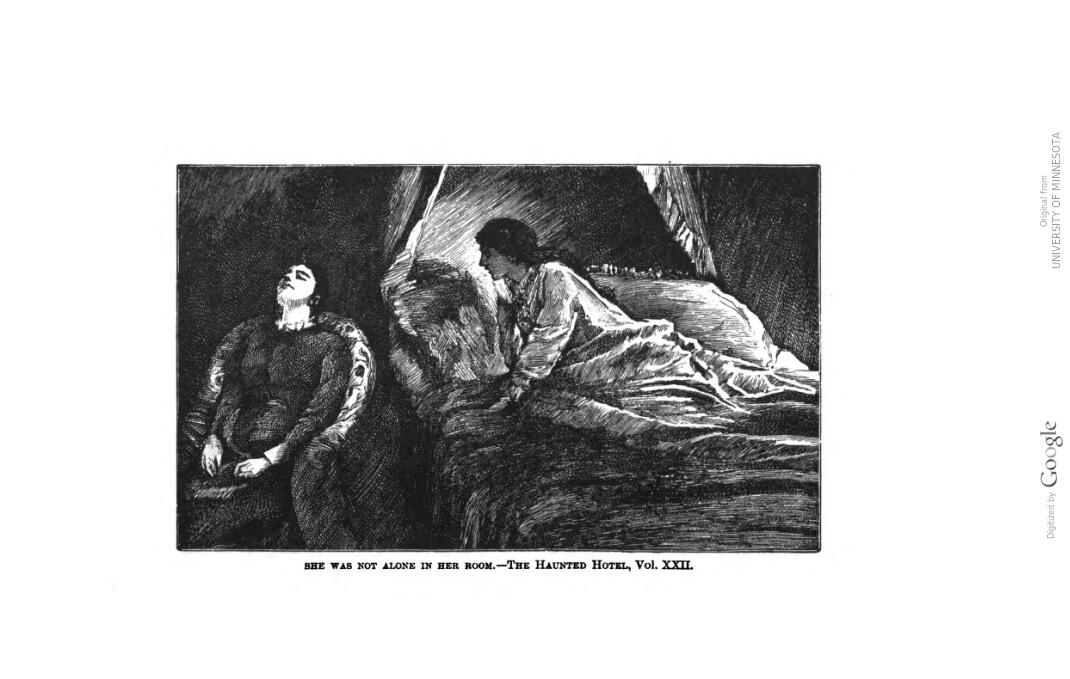 A black and white drawing of a woman sitting in a chair with her head back and eyes closed next to a woman in bed propped up on her arms.